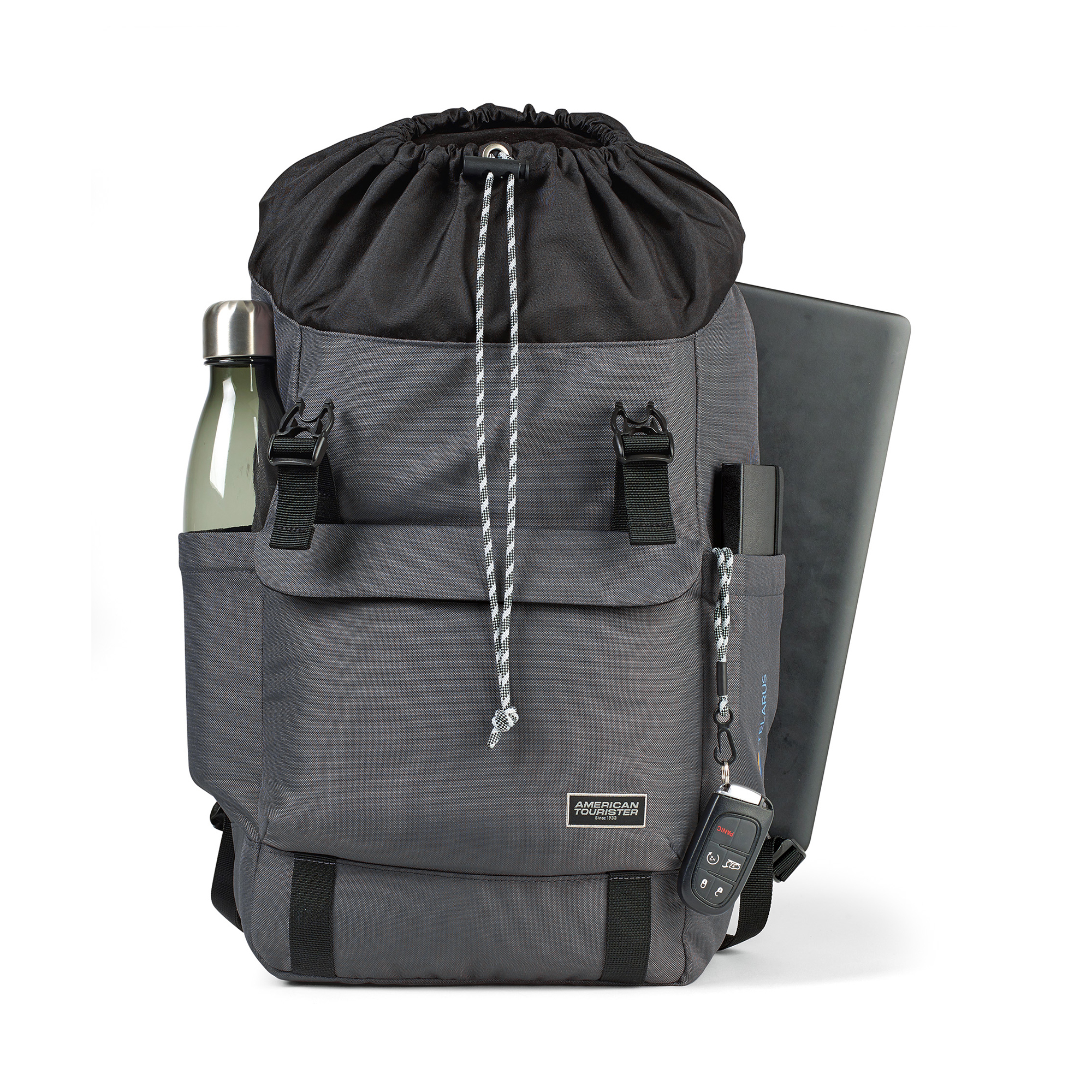 Picture of American Tourister Embark Recycled rPET Laptop Backpack - Gunite