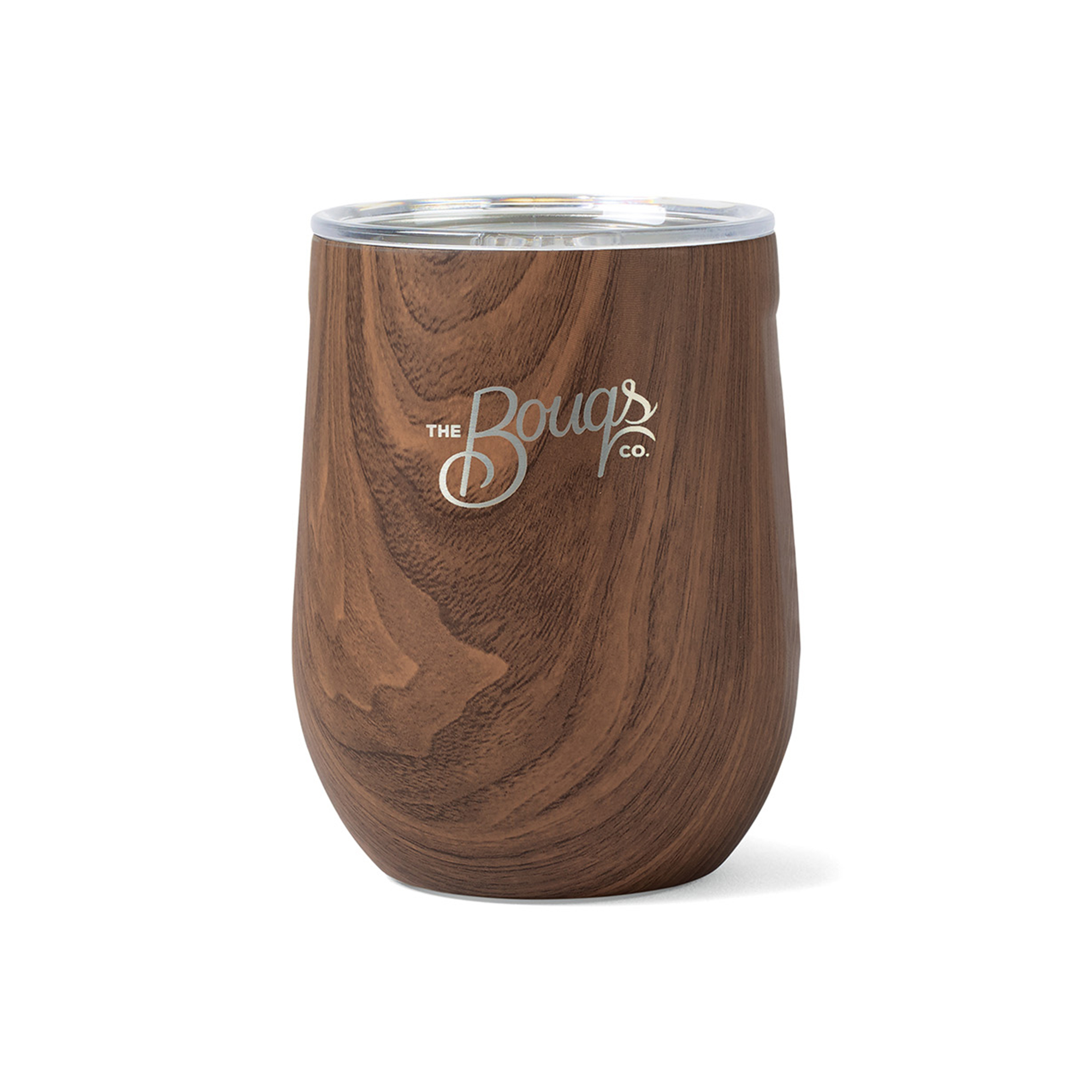 Picture of CORKCICLE Stemless Wine Cup Gift Set - Walnut