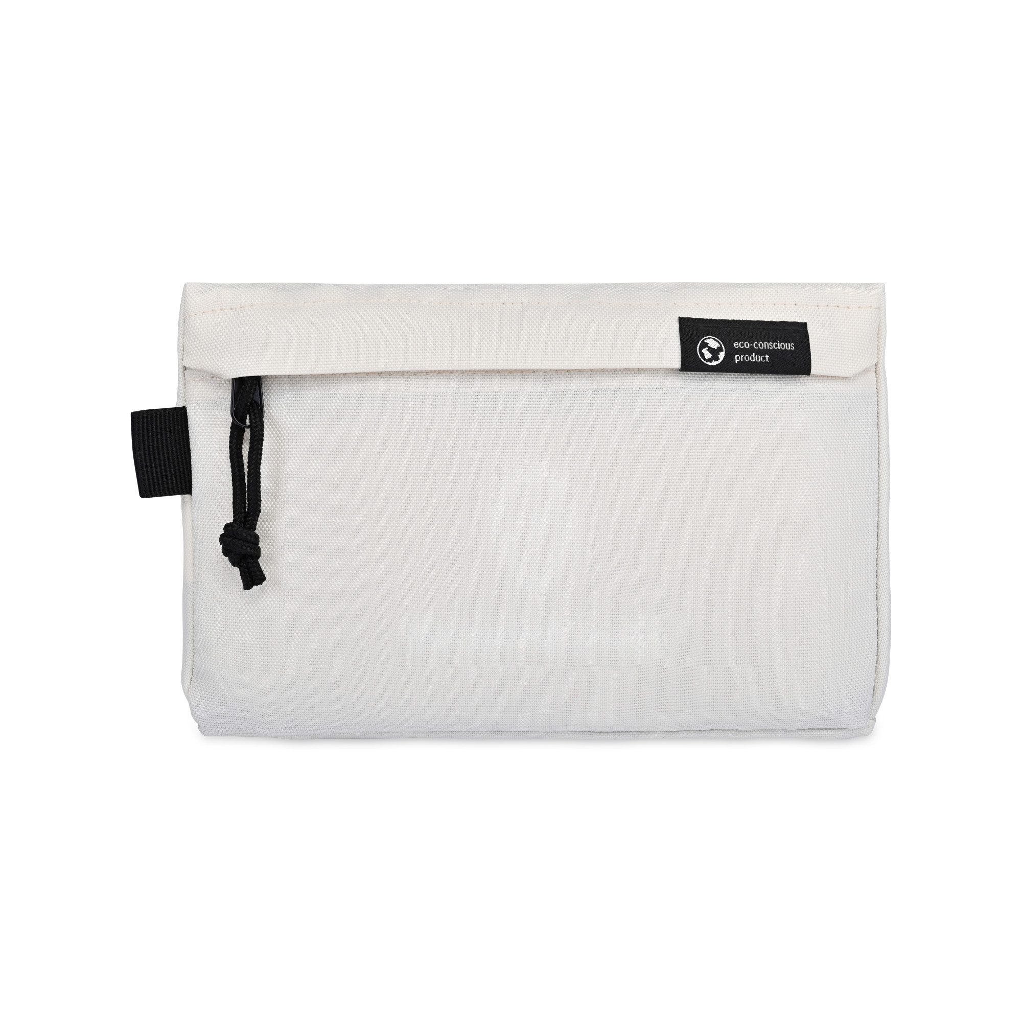 Picture of Renew Recycled rPET Zippered Pouch - AWARE - Cream
