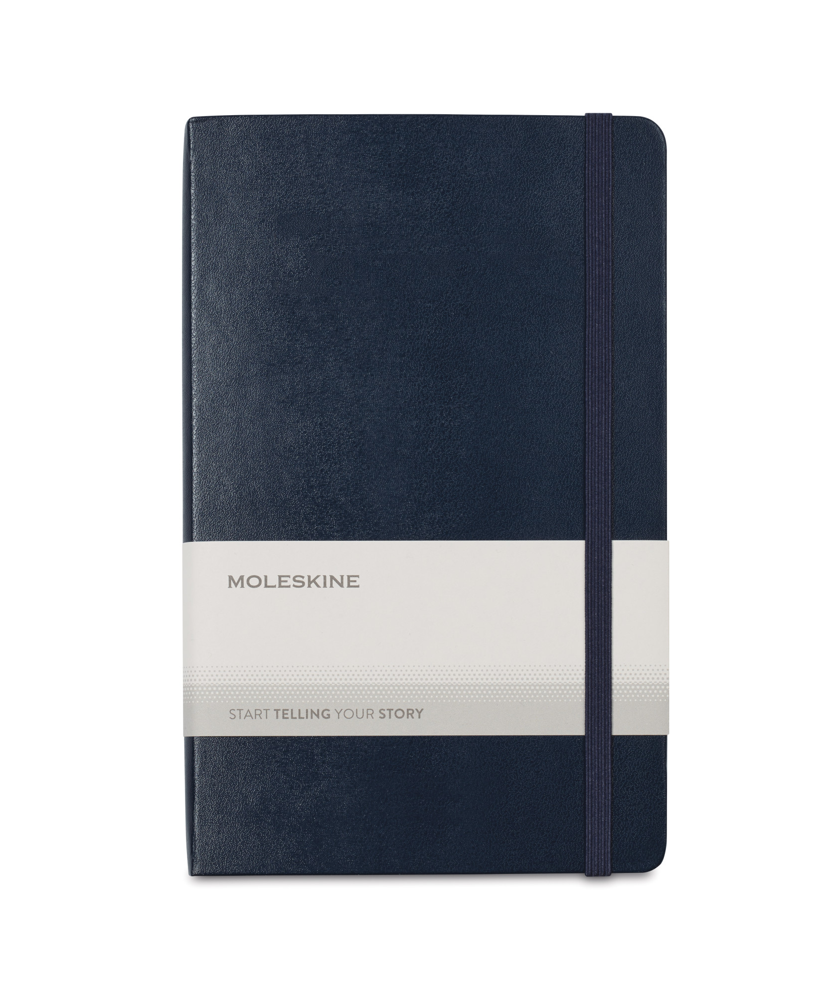 Picture of Moleskine Hard Cover Large Double Layout Notebook - Sapphire Blue