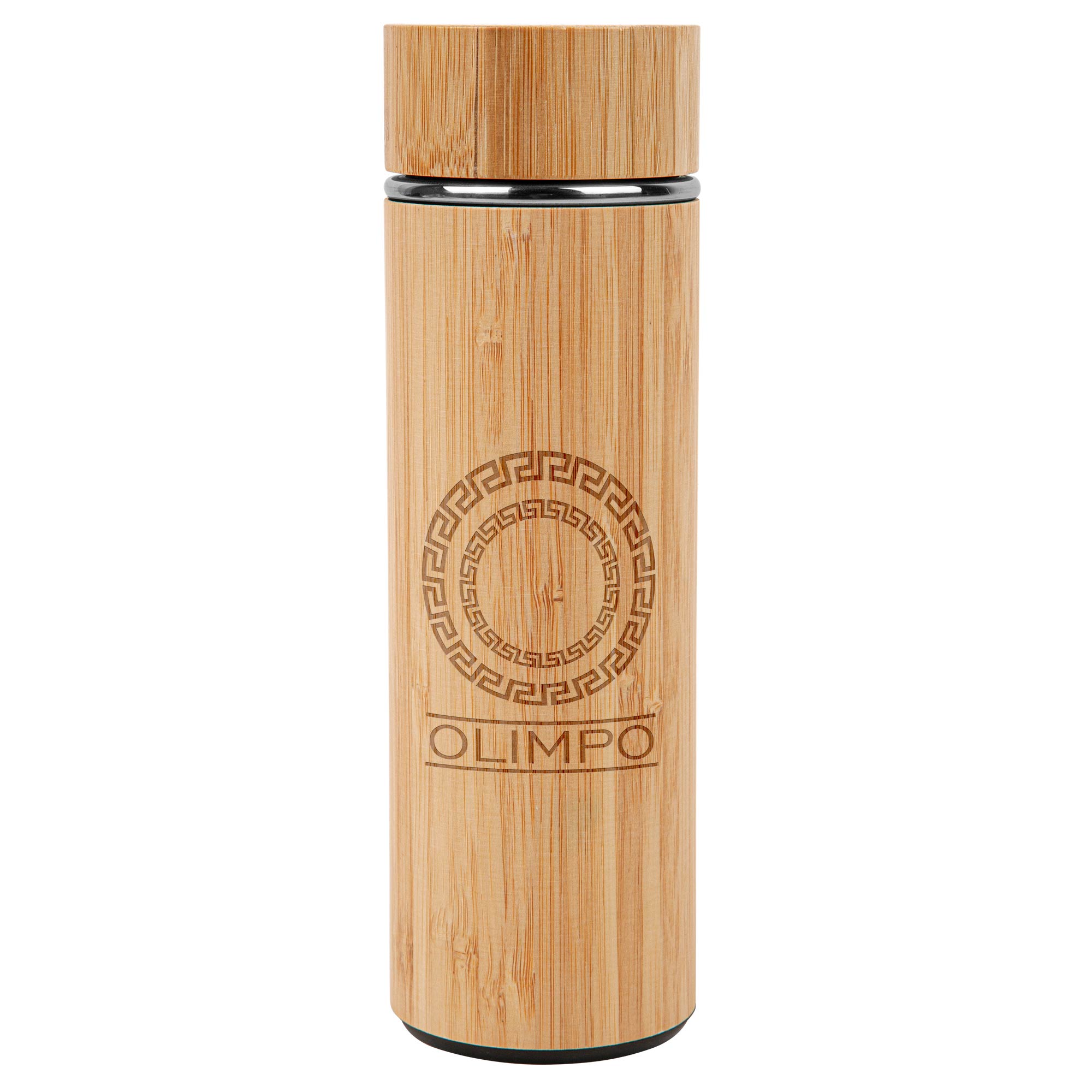 Picture of 16 Oz. Vacuum-Sealed Eco Bamboo Bottle
