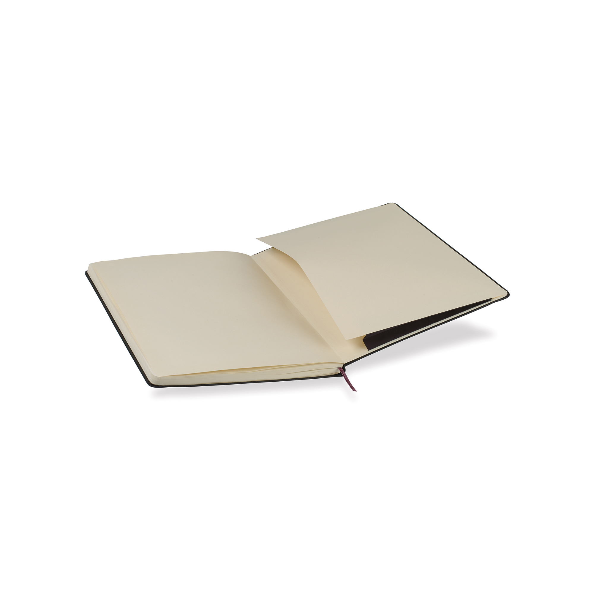 Picture of Moleskine Hard Cover X-Large Double Layout Notebook - Black