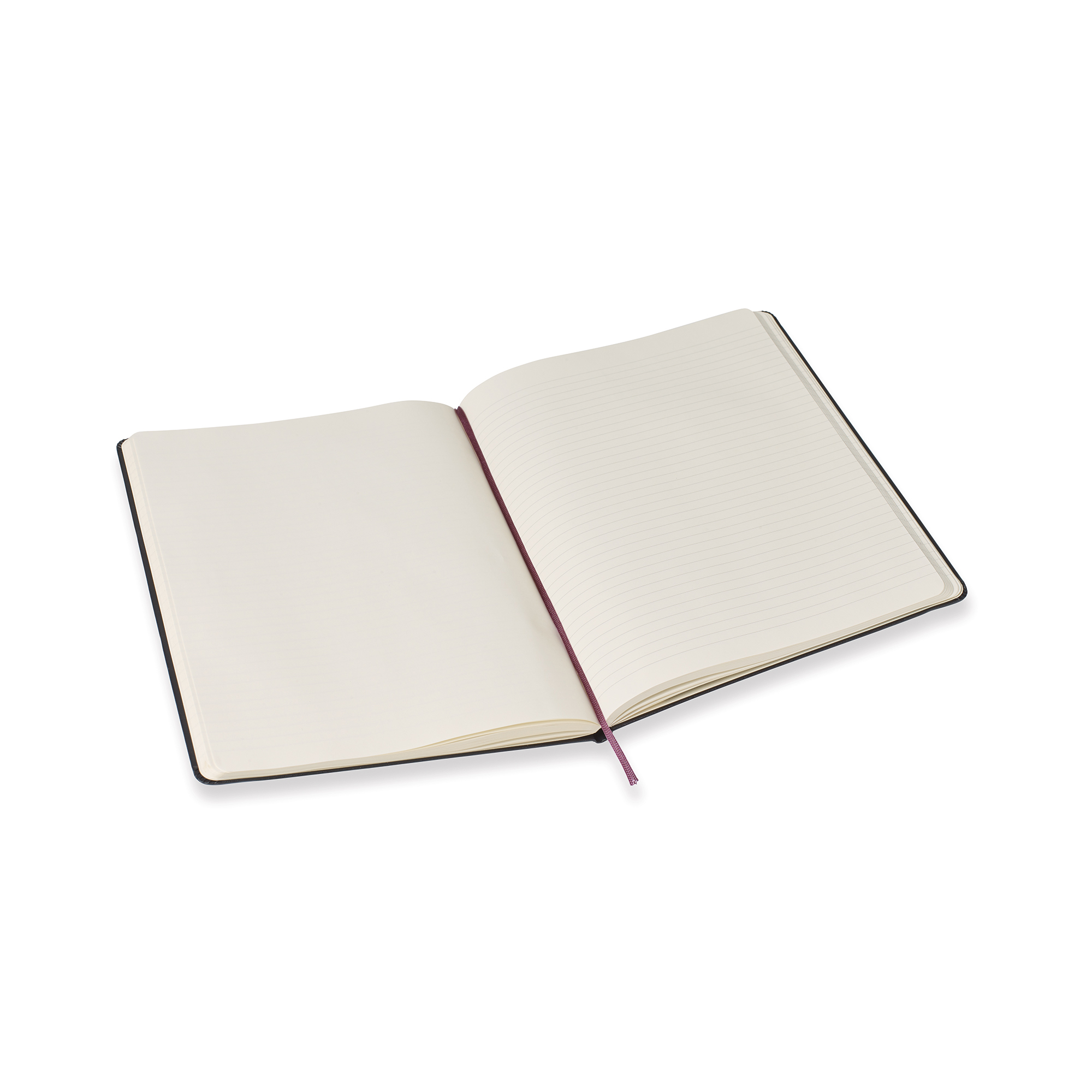 Picture of Moleskine Hard Cover X-Large Double Layout Notebook - Black