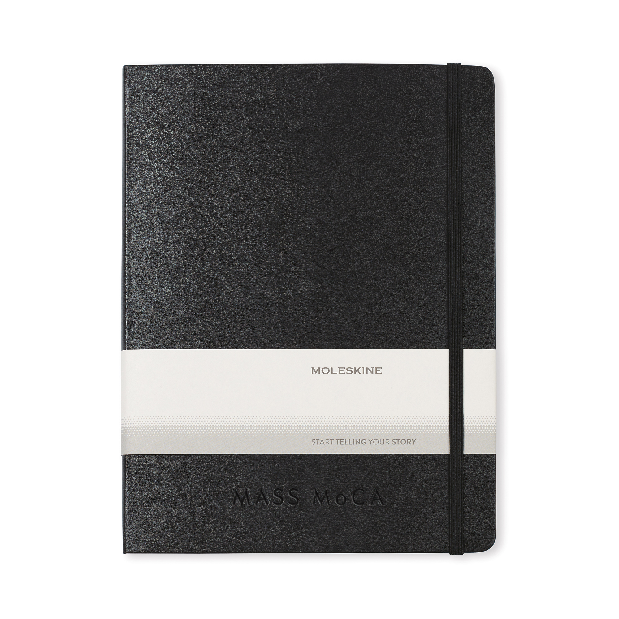 Picture of Moleskine Hard Cover X-Large Double Layout Notebook - Black