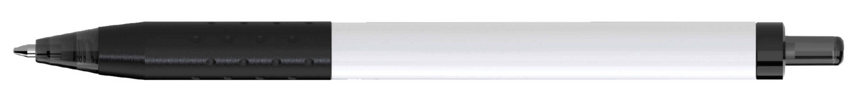Picture of Paper Mate Inkjoy White Barrel - Black Ink - Black