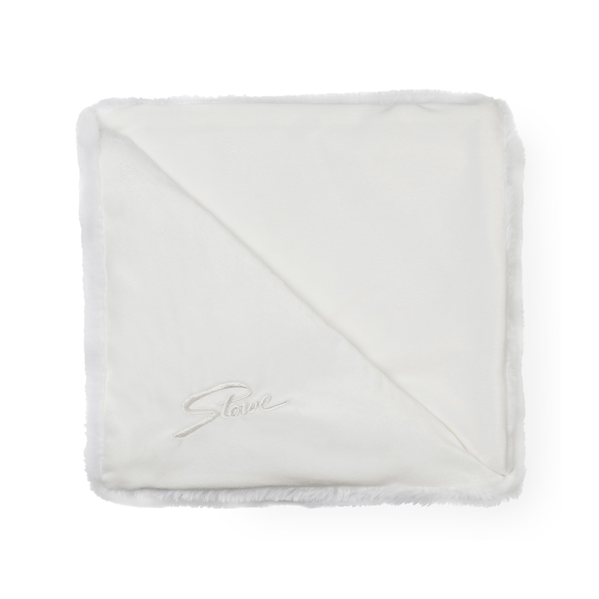 Picture of Luxe Faux Fur Throw Blanket - White
