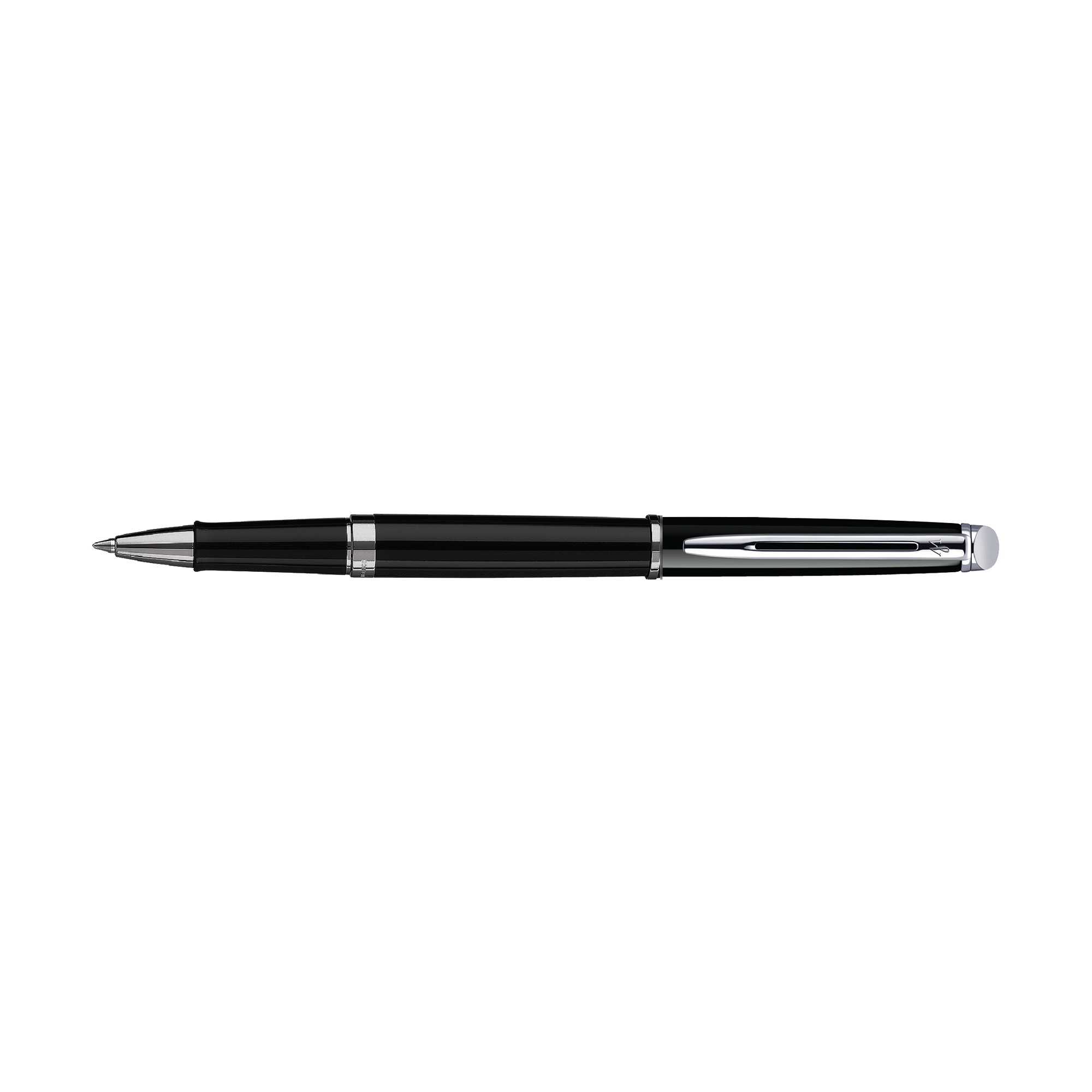 Picture of Waterman Hemisphere Rollerball - Black - Silver Trim