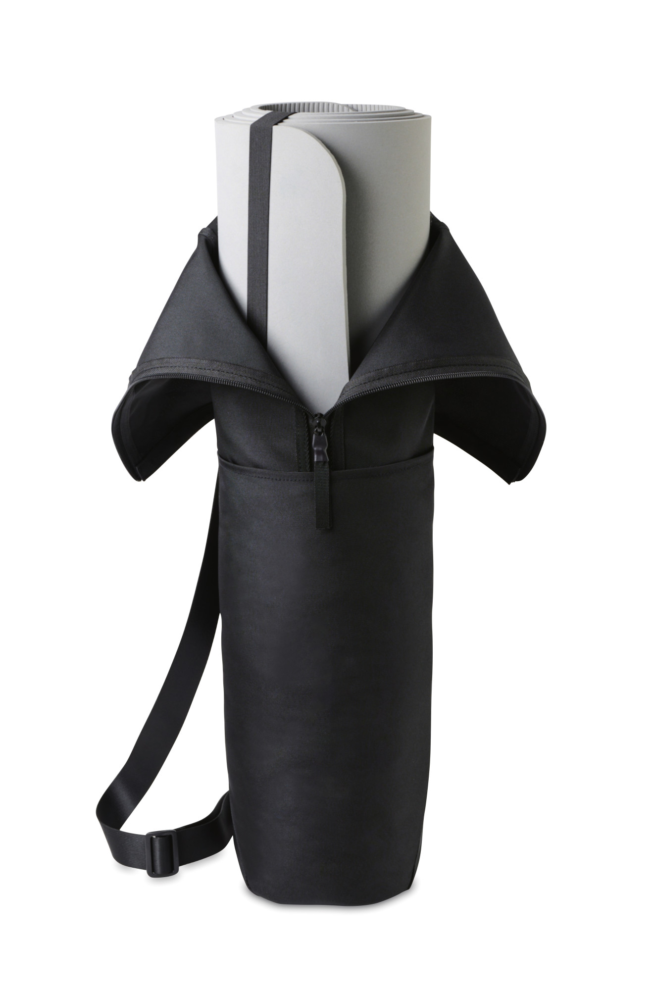Picture of Restore Recycled rPET Yoga Bag and Mat - Black