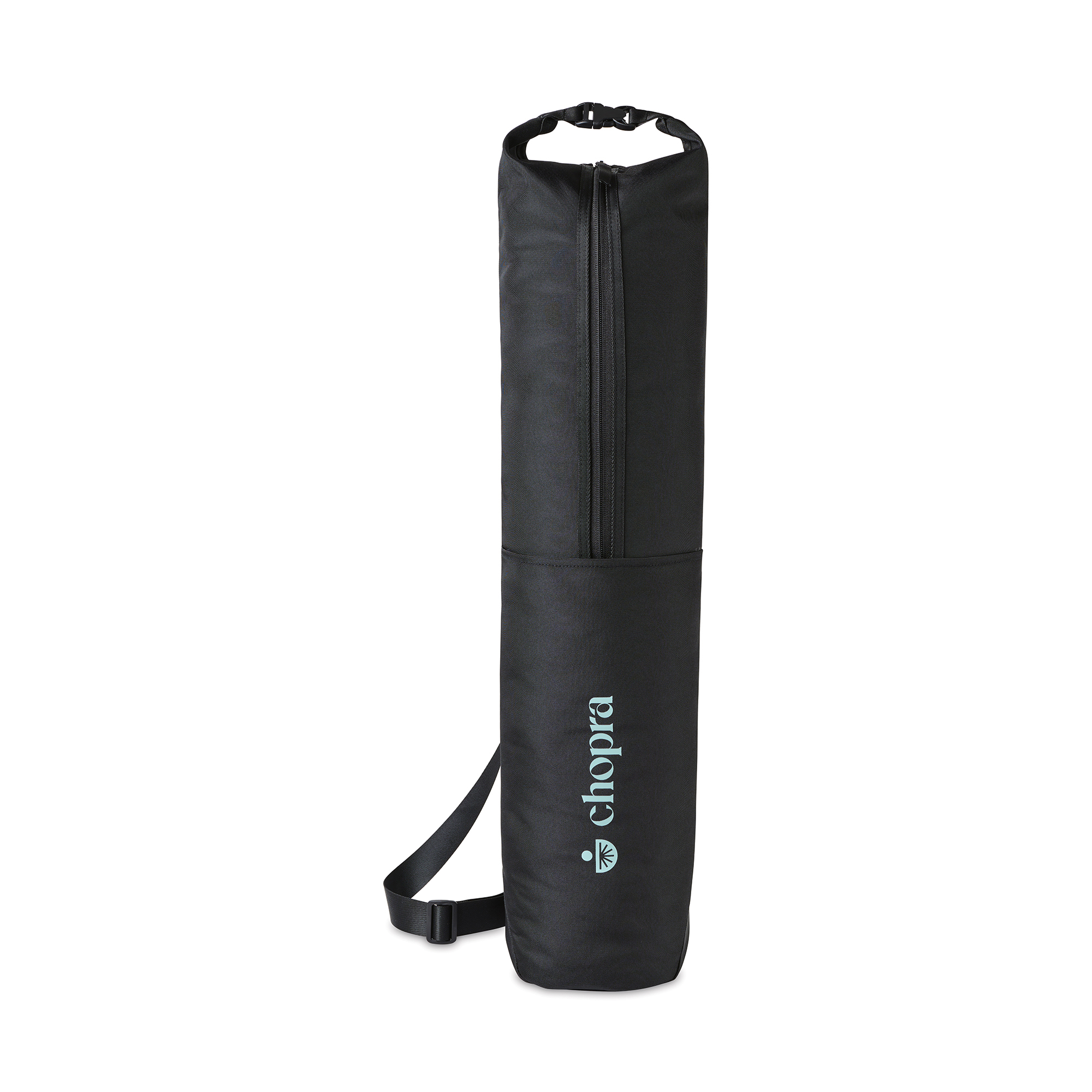 Picture of Restore Recycled rPET Yoga Bag and Mat - Black
