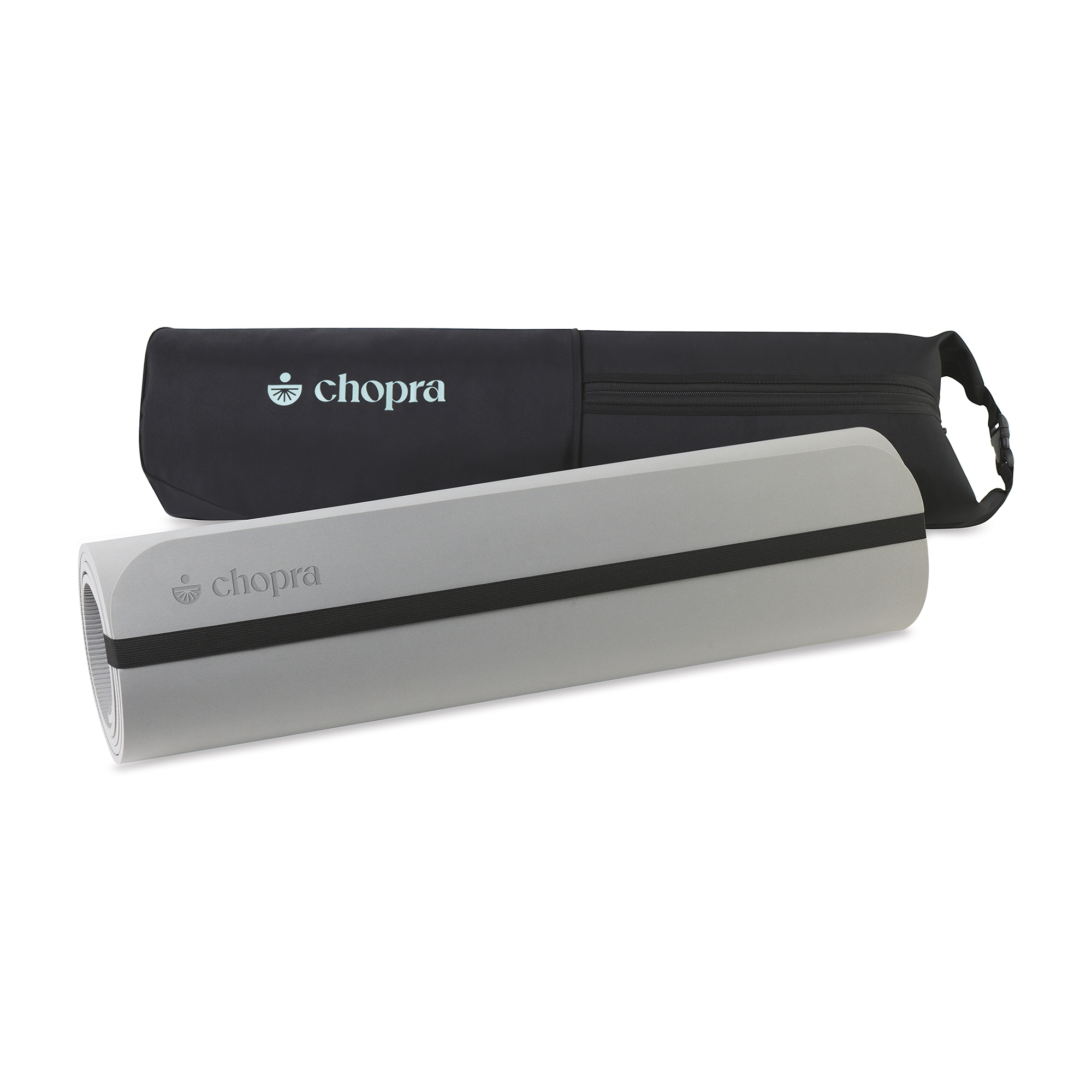 Picture of Restore Recycled rPET Yoga Bag and Mat - Black