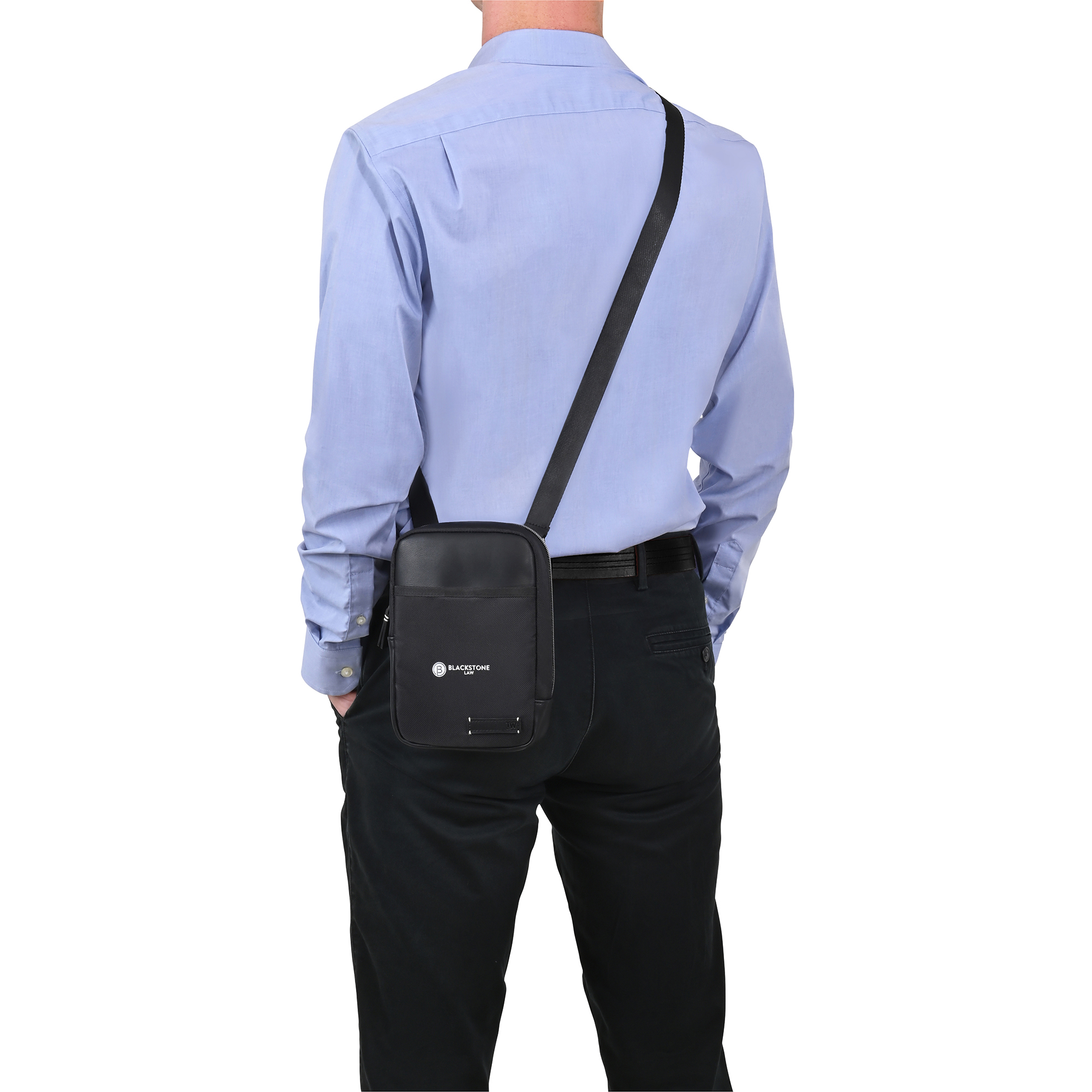 Picture of Travis & Wells Lennox Recycled Nylon Crossbody - Black
