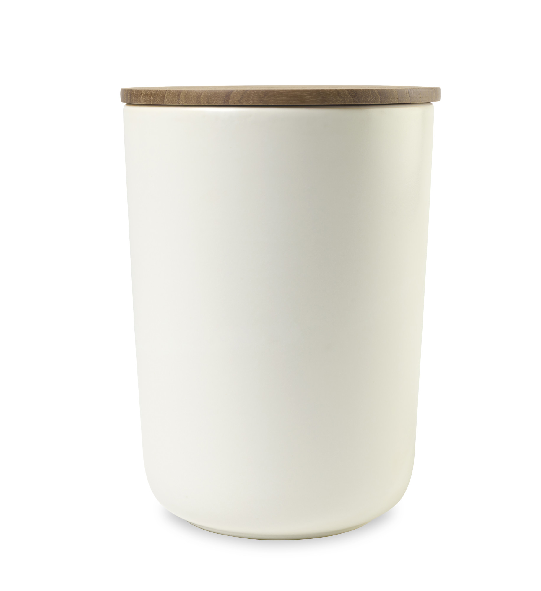 Picture of Be Home Brampton Stoneware Container - X-Large - White