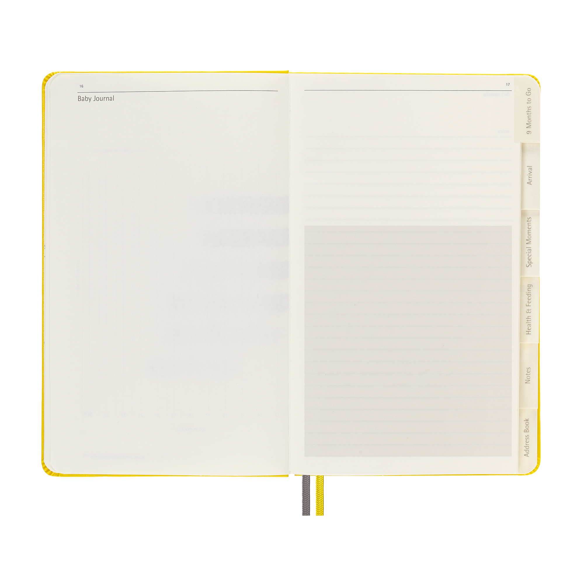 Picture of Moleskine Passion Journal - Baby - Golden Yellow