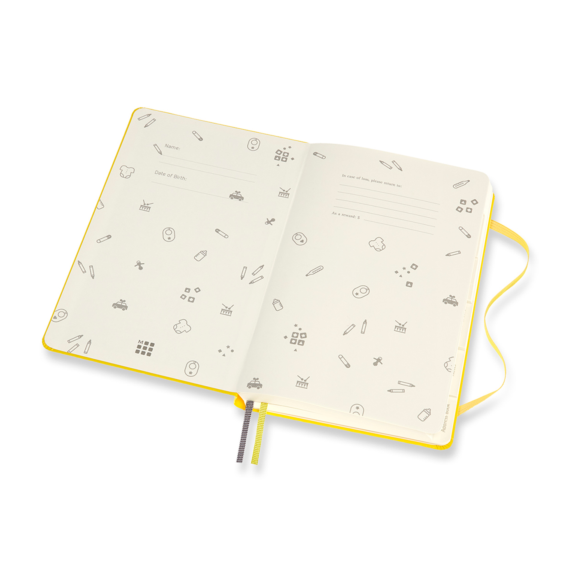 Picture of Moleskine Passion Journal - Baby - Golden Yellow