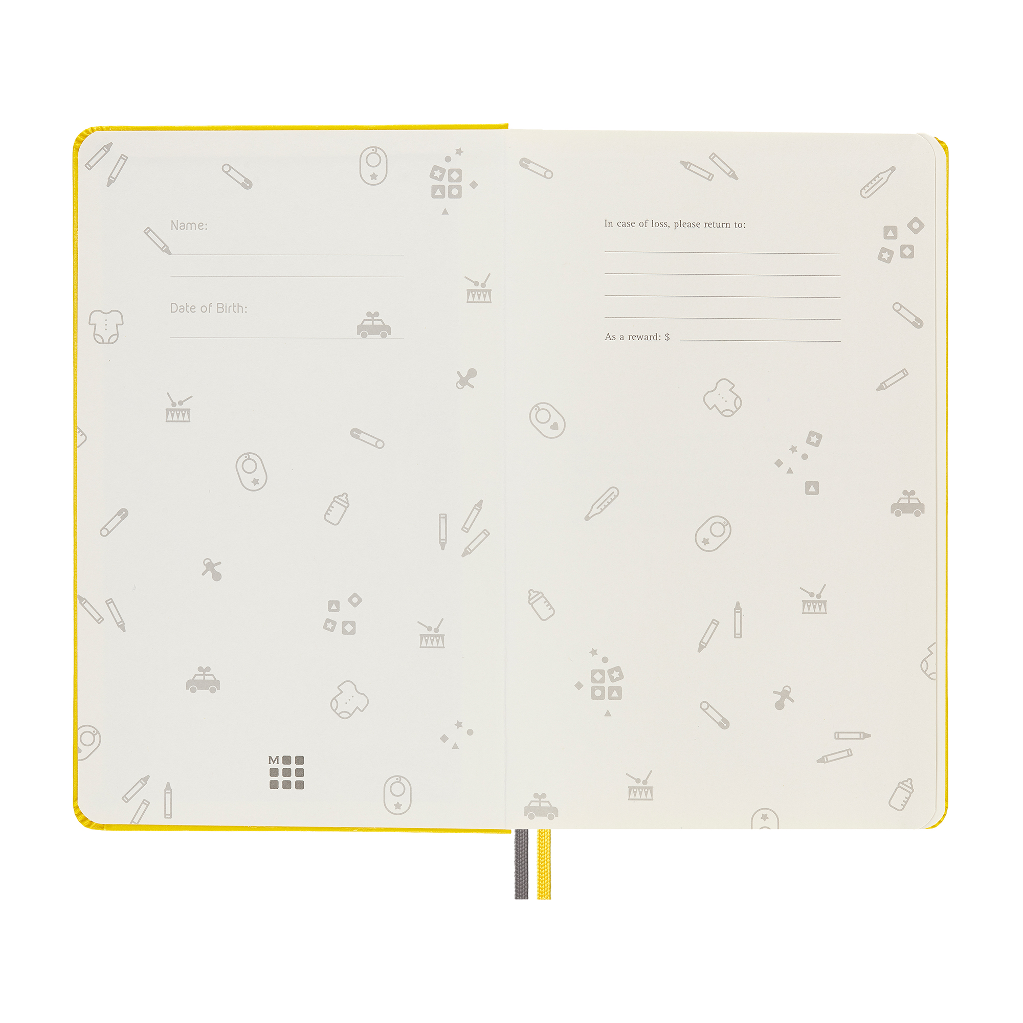 Picture of Moleskine Passion Journal - Baby - Golden Yellow