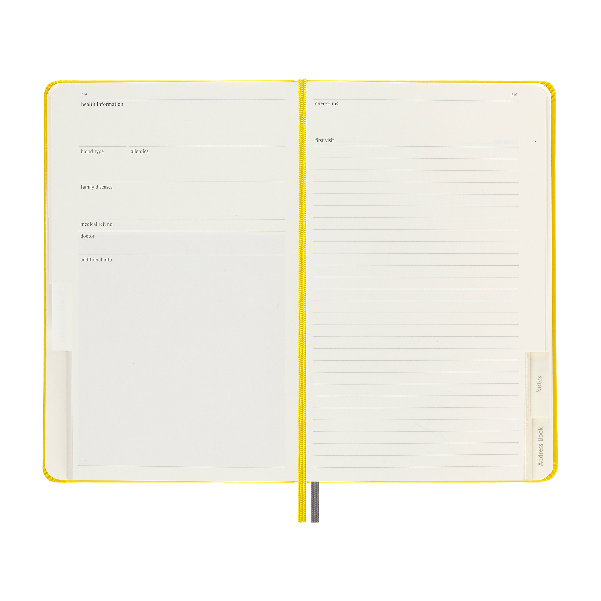 Picture of Moleskine Passion Journal - Baby - Golden Yellow
