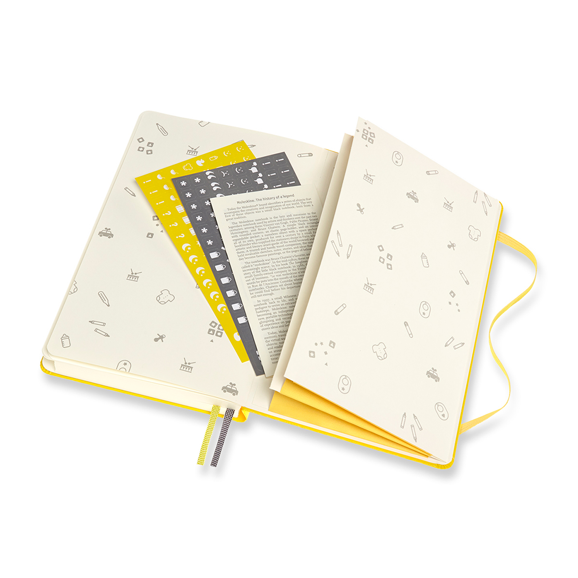 Picture of Moleskine Passion Journal - Baby - Golden Yellow