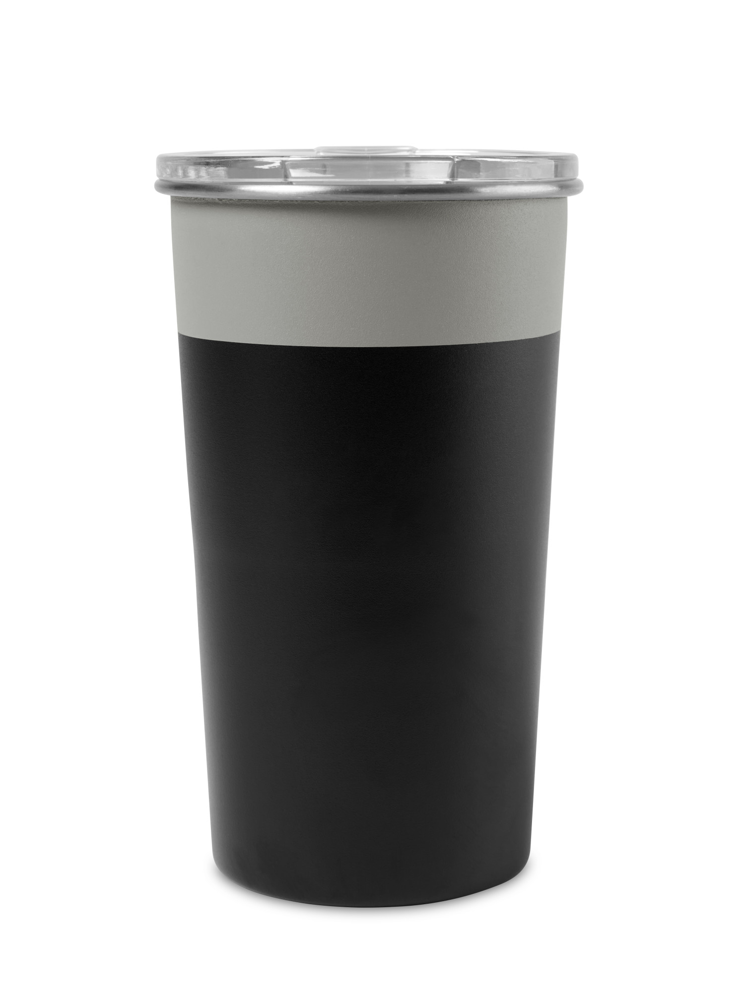 Picture of Arlo Colorblock Stainless Steel Tumbler - 20 Oz. - Warm Grey-Black
