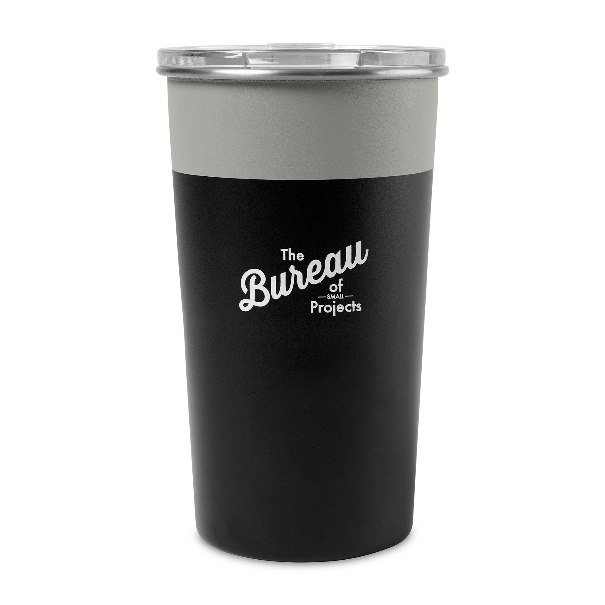Picture of Arlo Colorblock Stainless Steel Tumbler - 20 Oz. - Warm Grey-Black