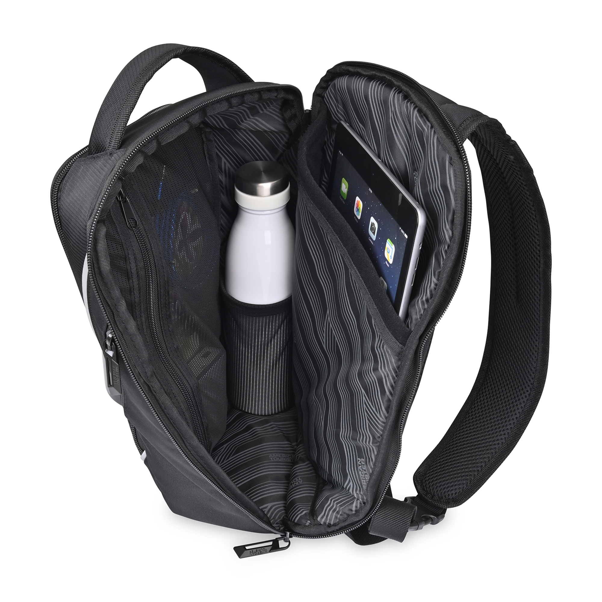 Picture of American Tourister Zoom Turbo Sling Bag - Black