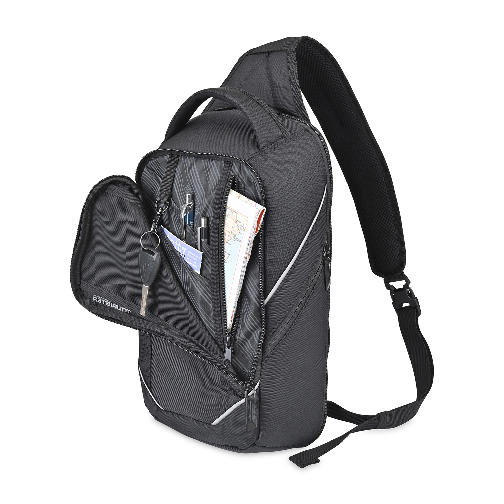 Picture of American Tourister Zoom Turbo Sling Bag - Black