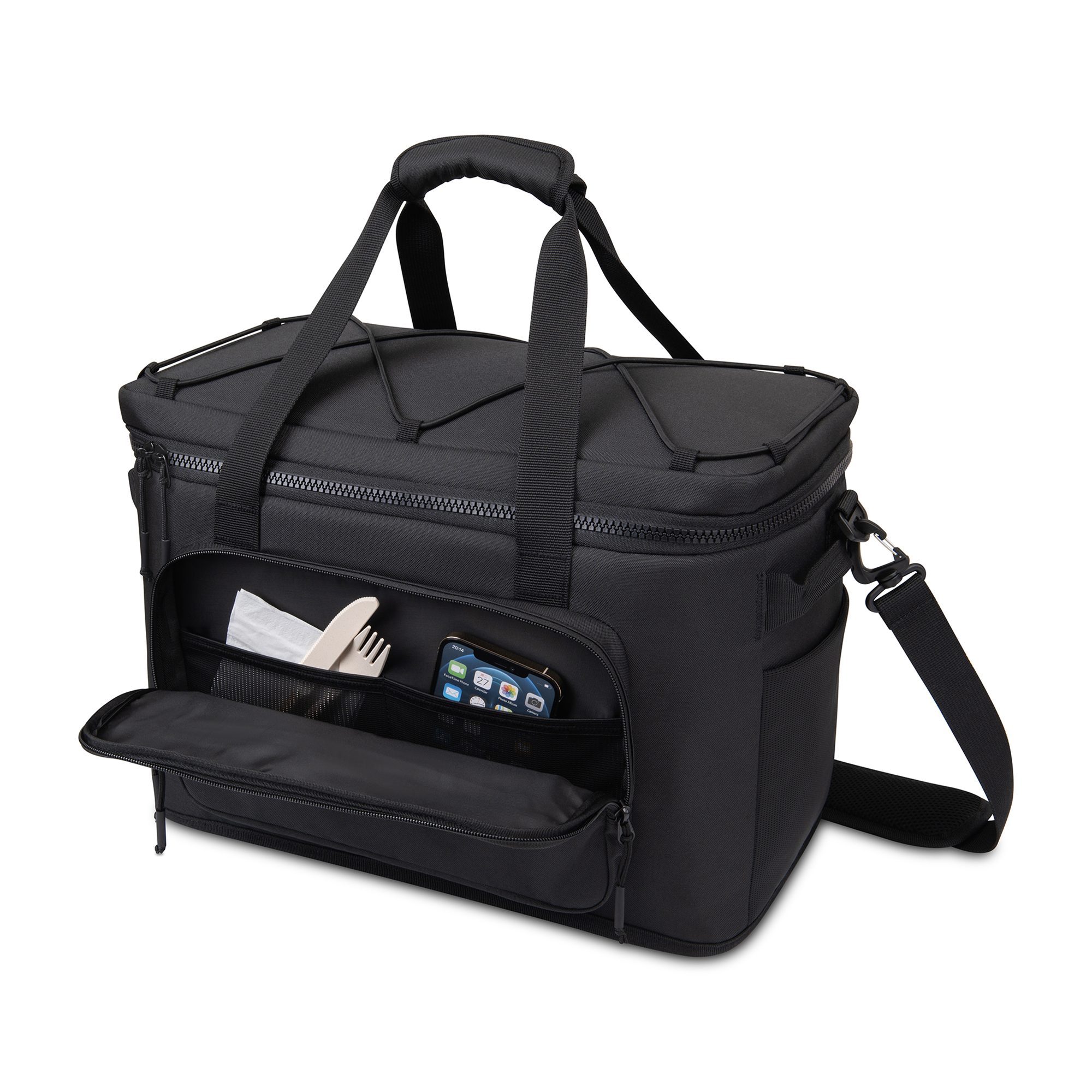 Picture of Acadia Recycled rPET XL Box Cooler - Black