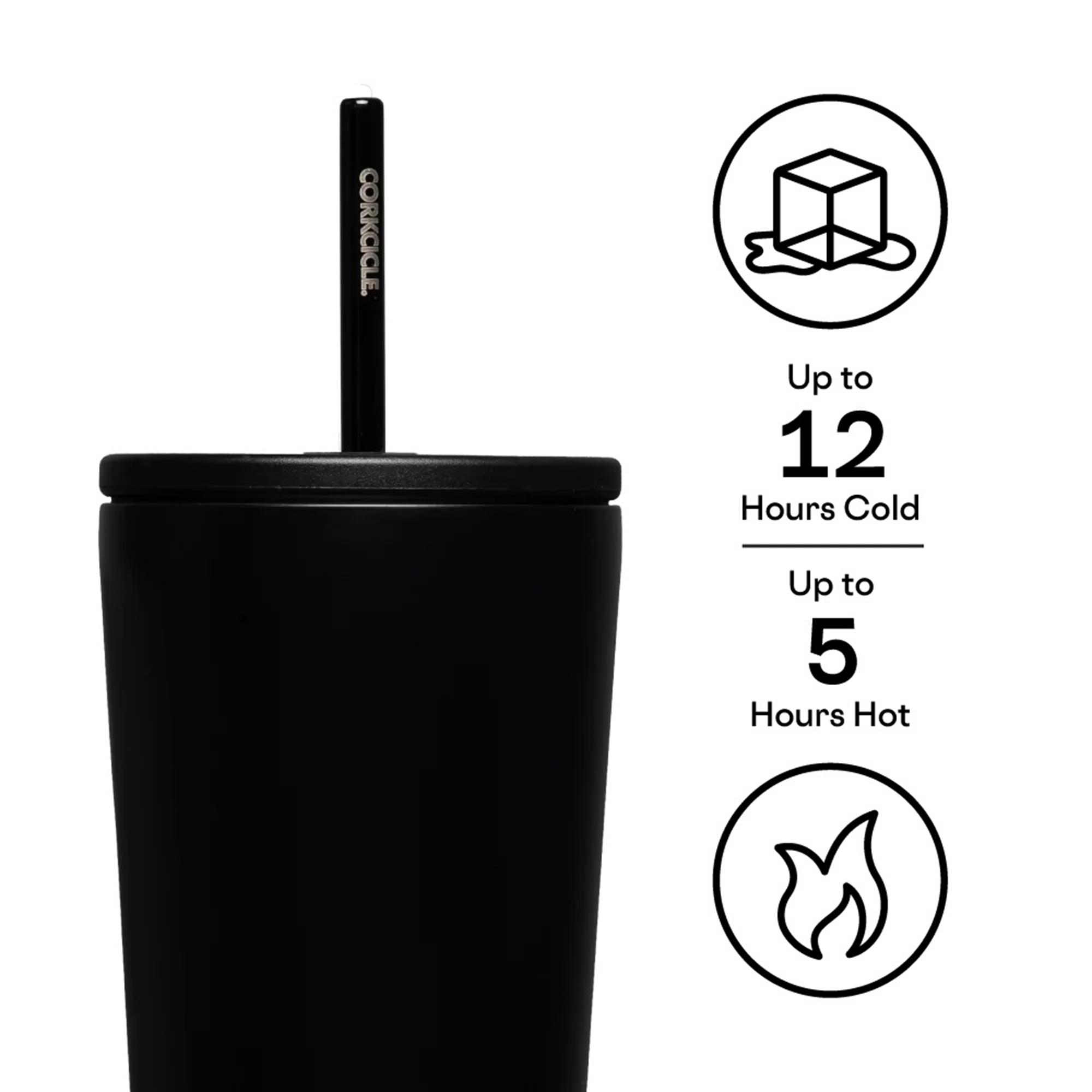 Picture of CORKCICLE Cold Cup - 24 Oz. - Matte Black