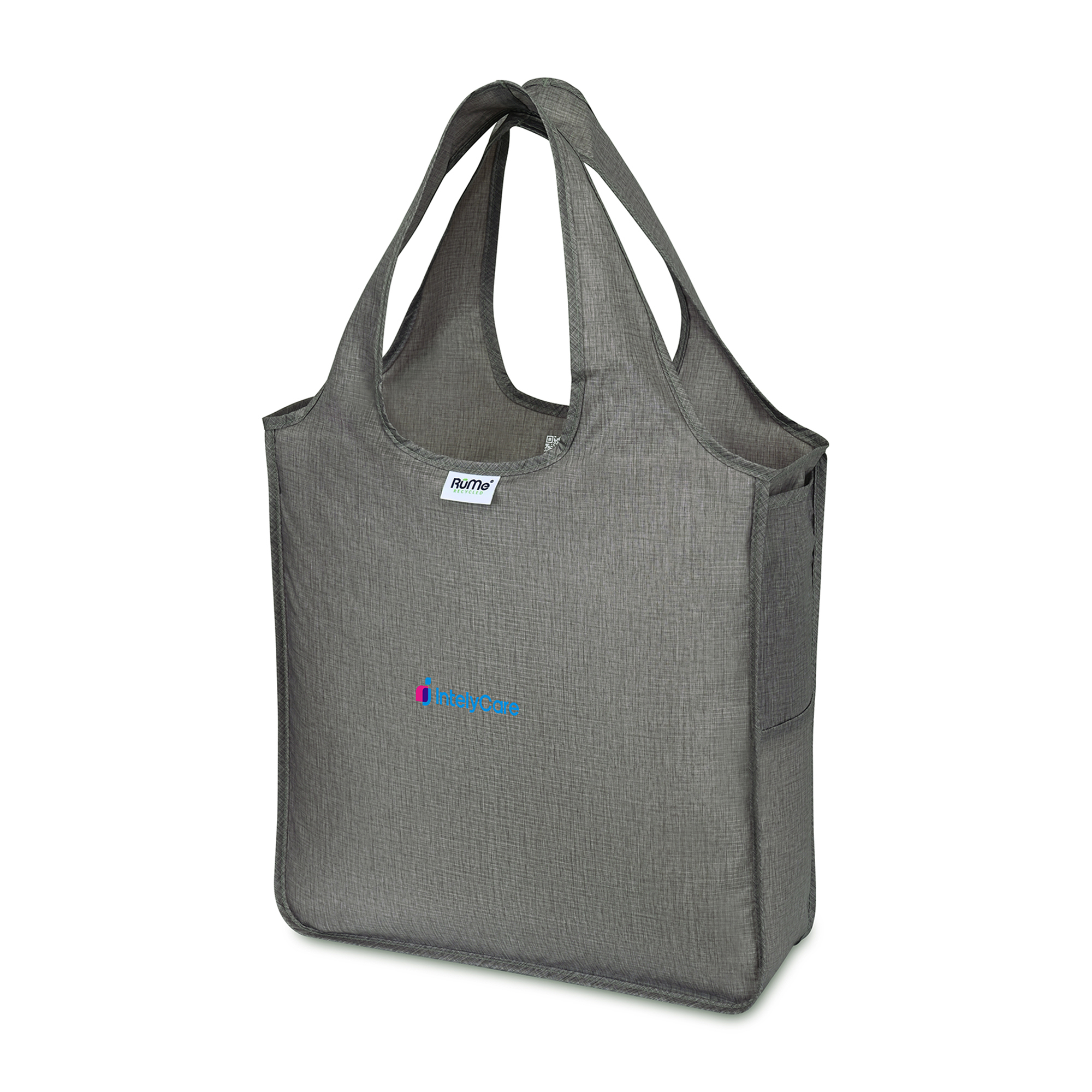 Picture of RuMe Recycled Ripstop rPET Medium Tote - Heather Grey