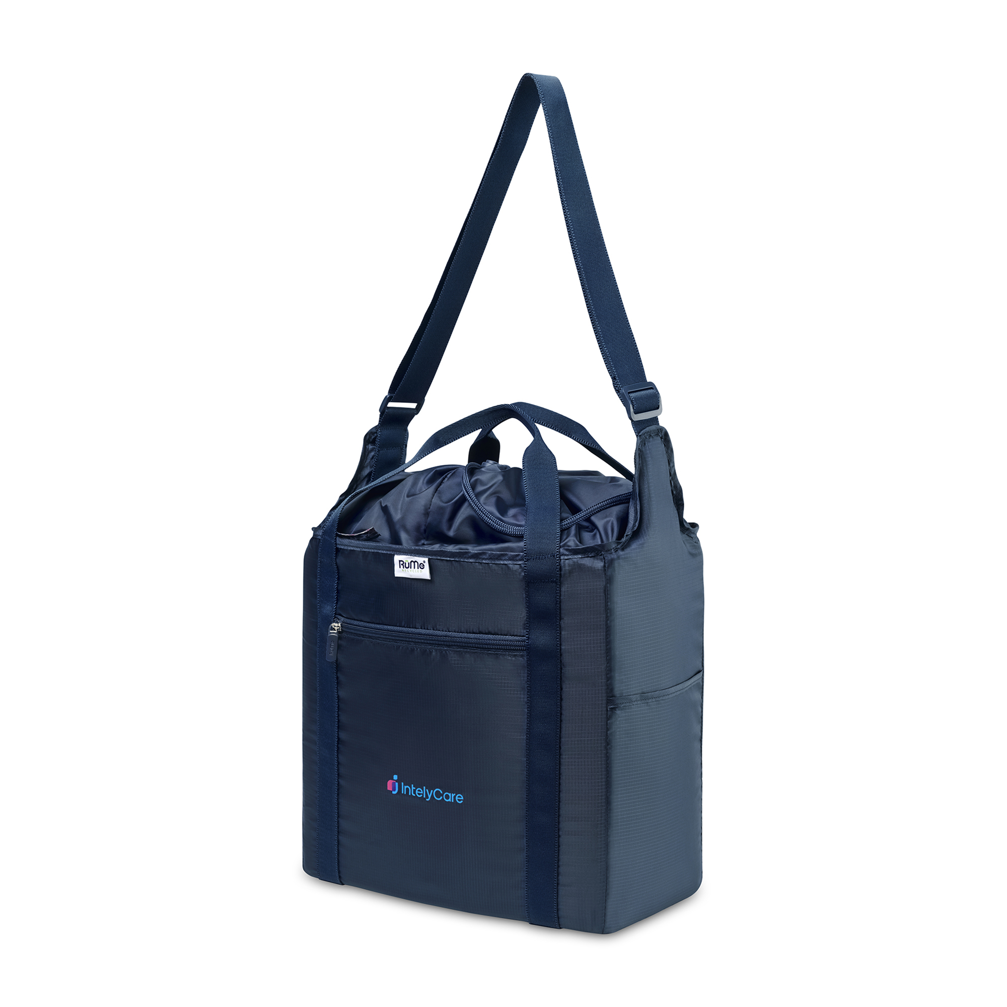 Picture of RuMe Recycled Ripstop rPET Cinch Tote - Navy