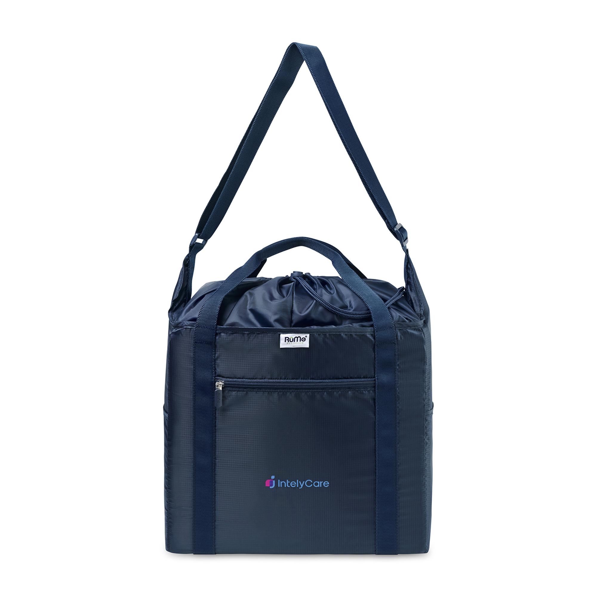Picture of RuMe Recycled Ripstop rPET Cinch Tote - Navy