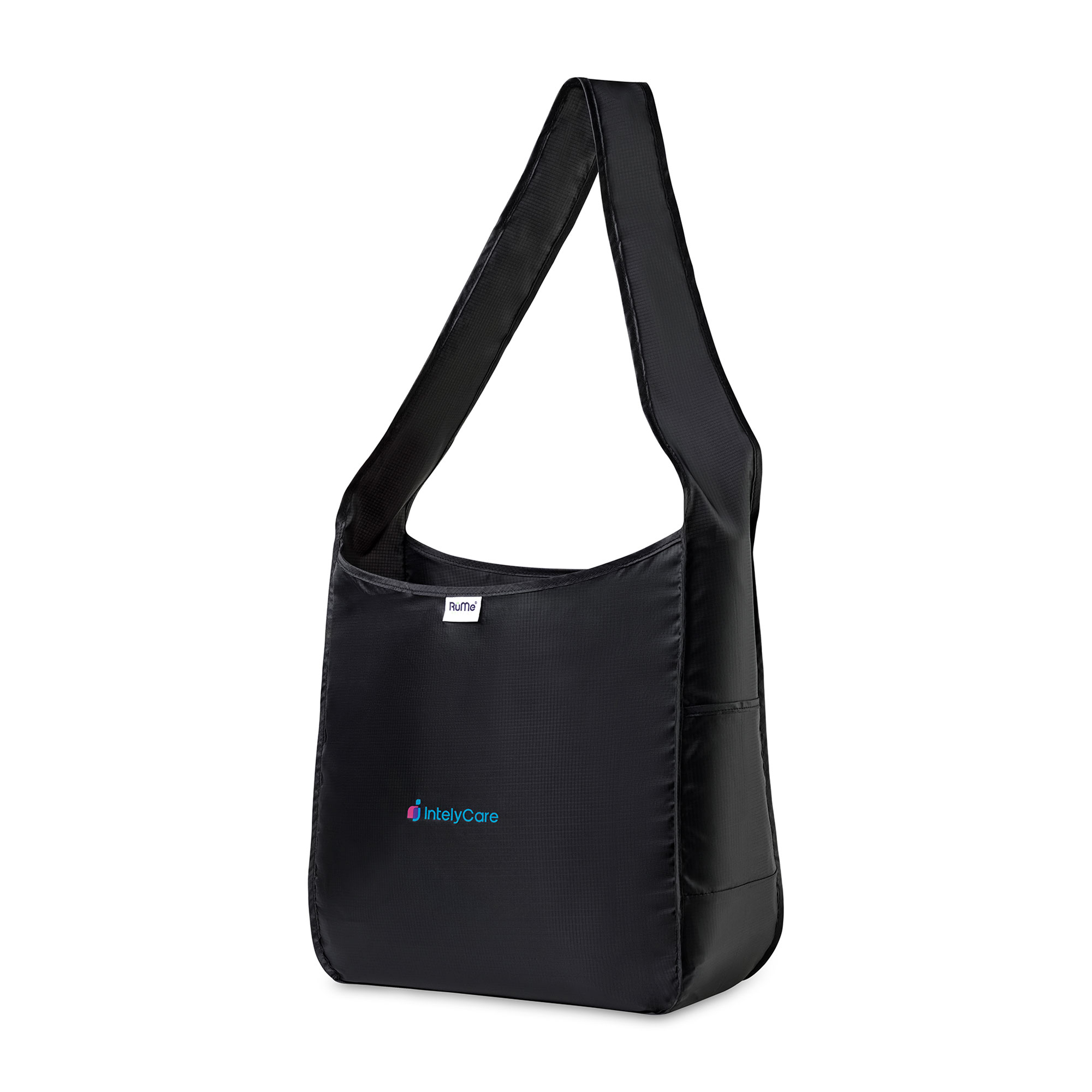 Picture of RuMe Recycled Ripstop rPET Crossbody Tote - Black