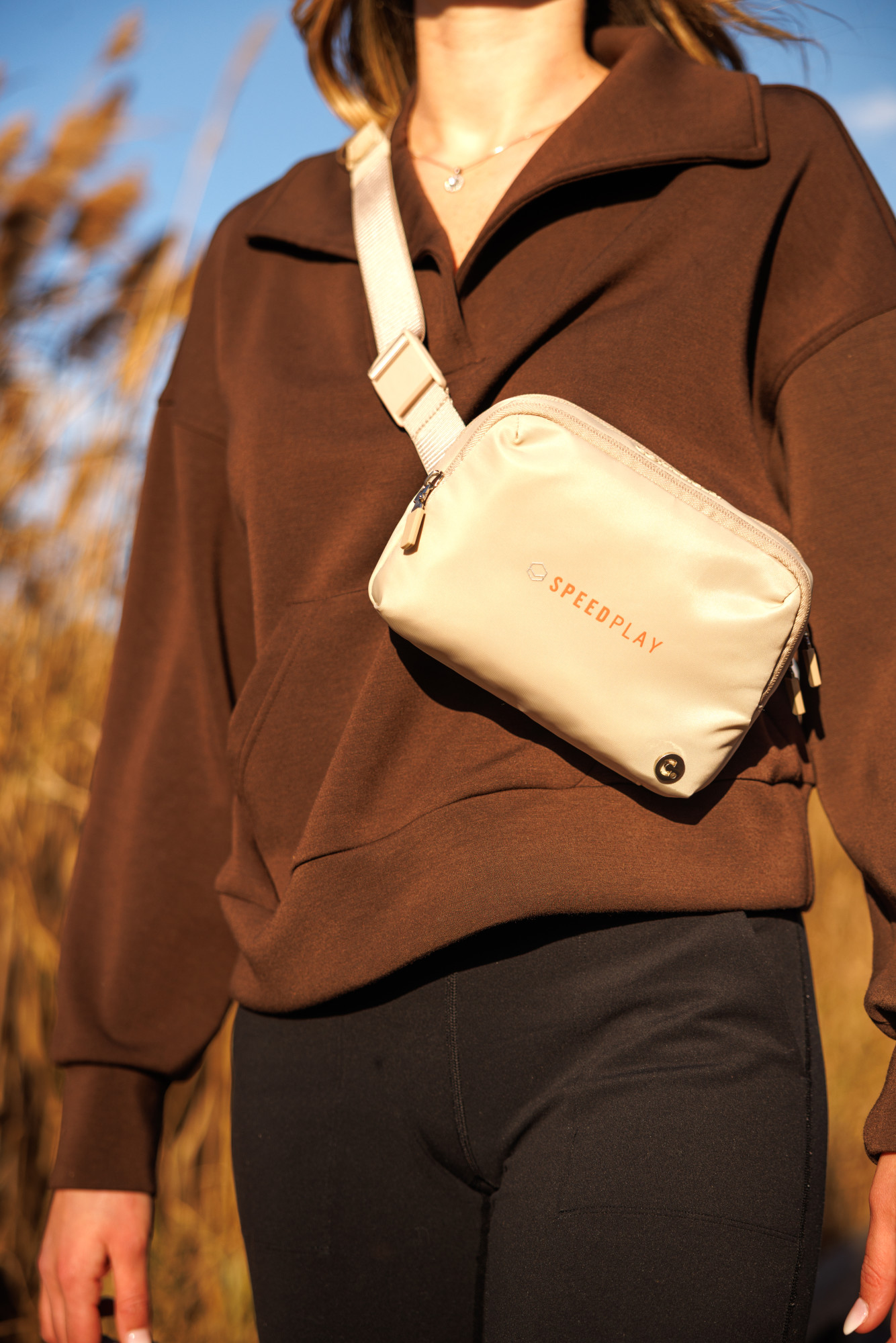Picture of CORKCICLE Series A Crossbody Belt Bag - Desert