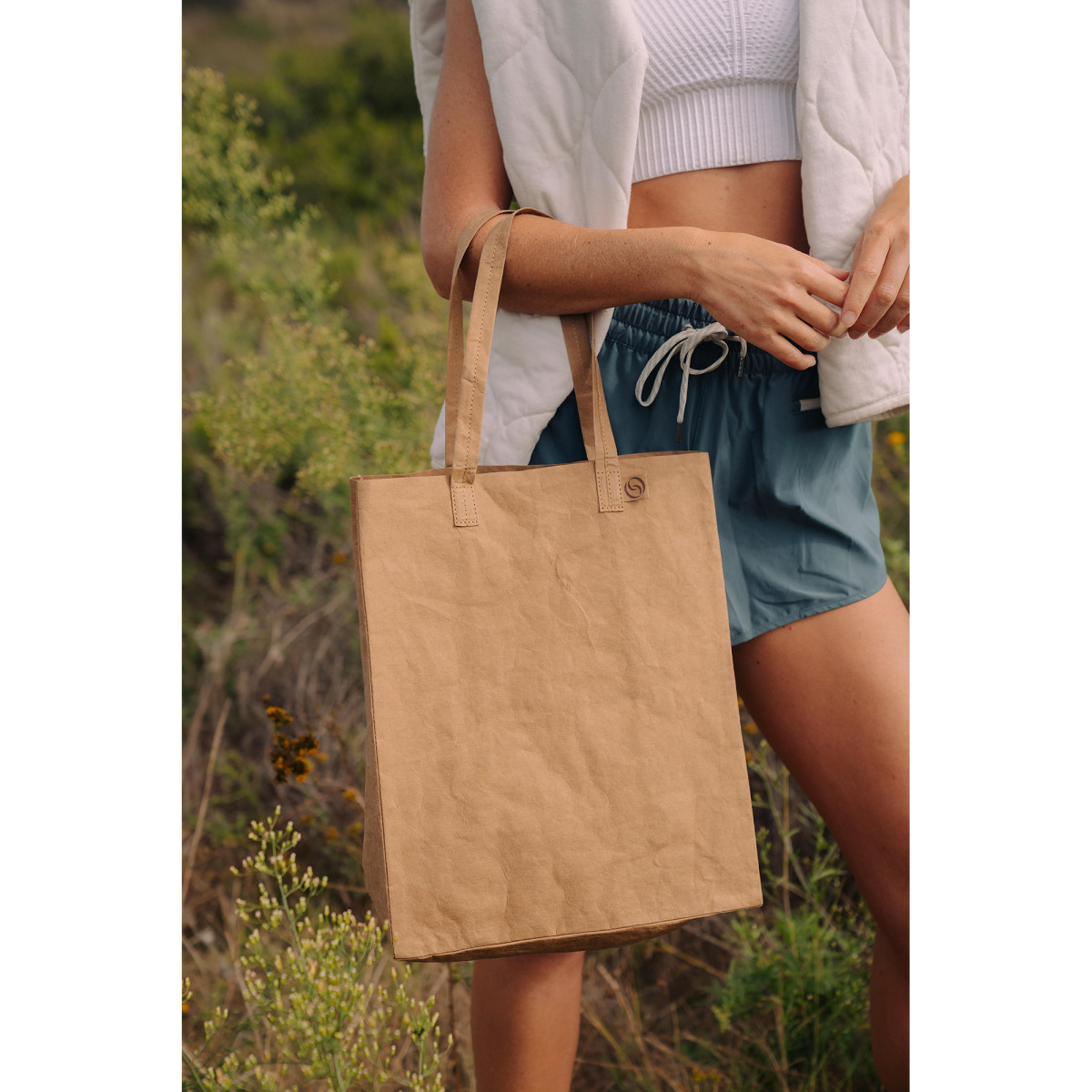 Picture of Out of the Woods Market Tote - Sahara