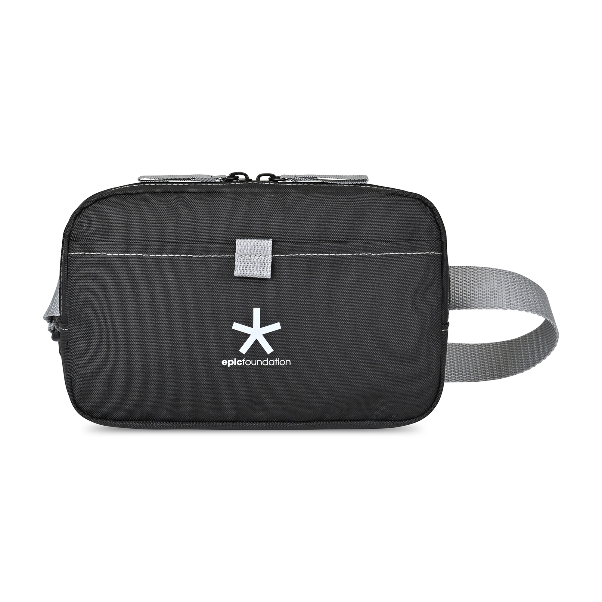 Picture of Repeat Recycled rPET Waist Pack - Medium Grey