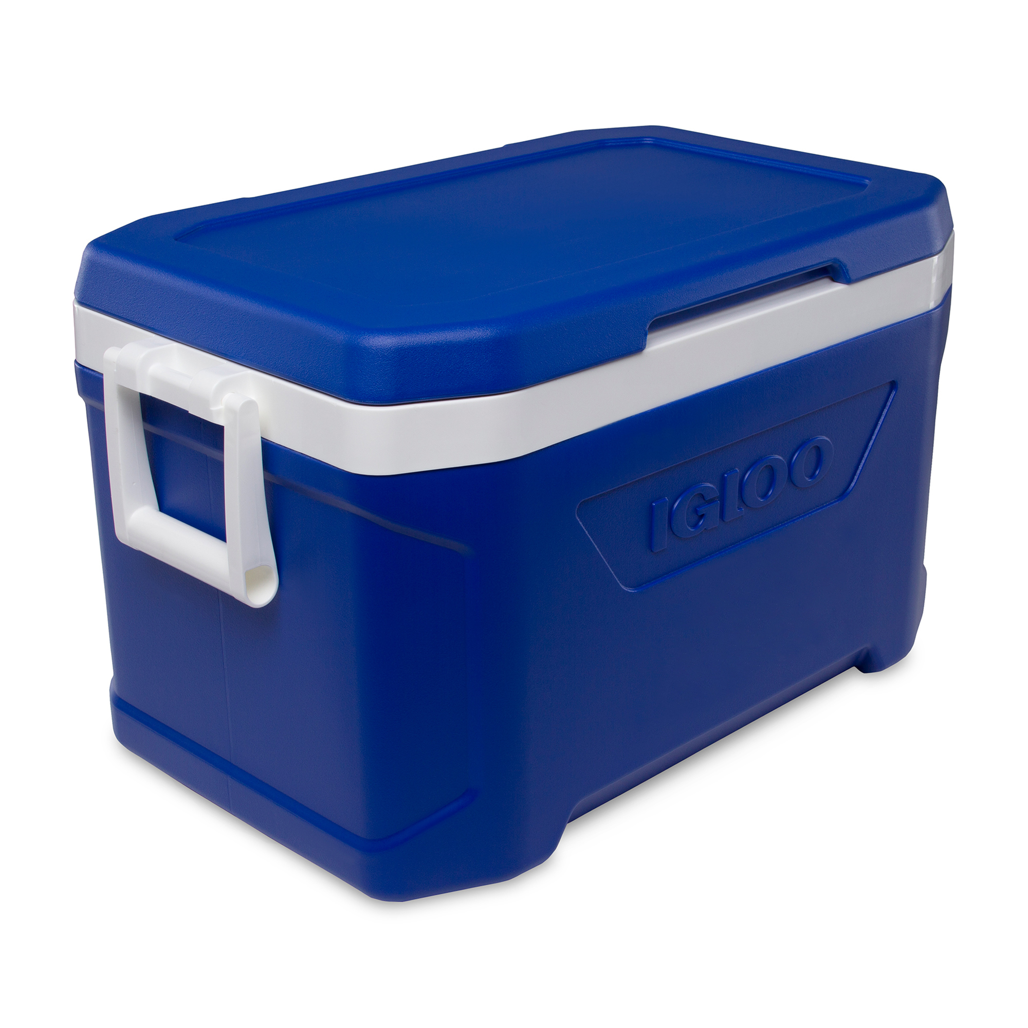 Picture of Igloo Profile II 50 Qt Cooler - White-Majestic Blue