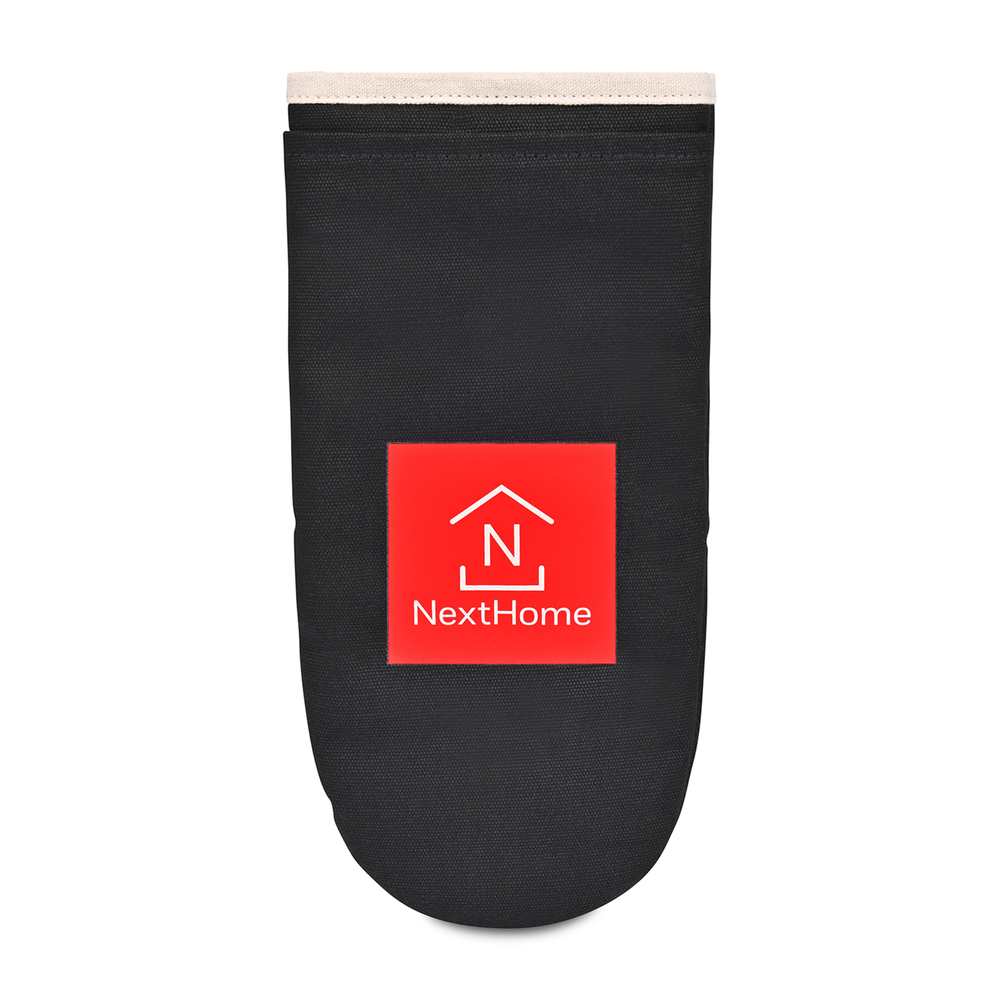 Picture of La Cuisine Recycled Cotton Oven Mitt - AWARE - Black
