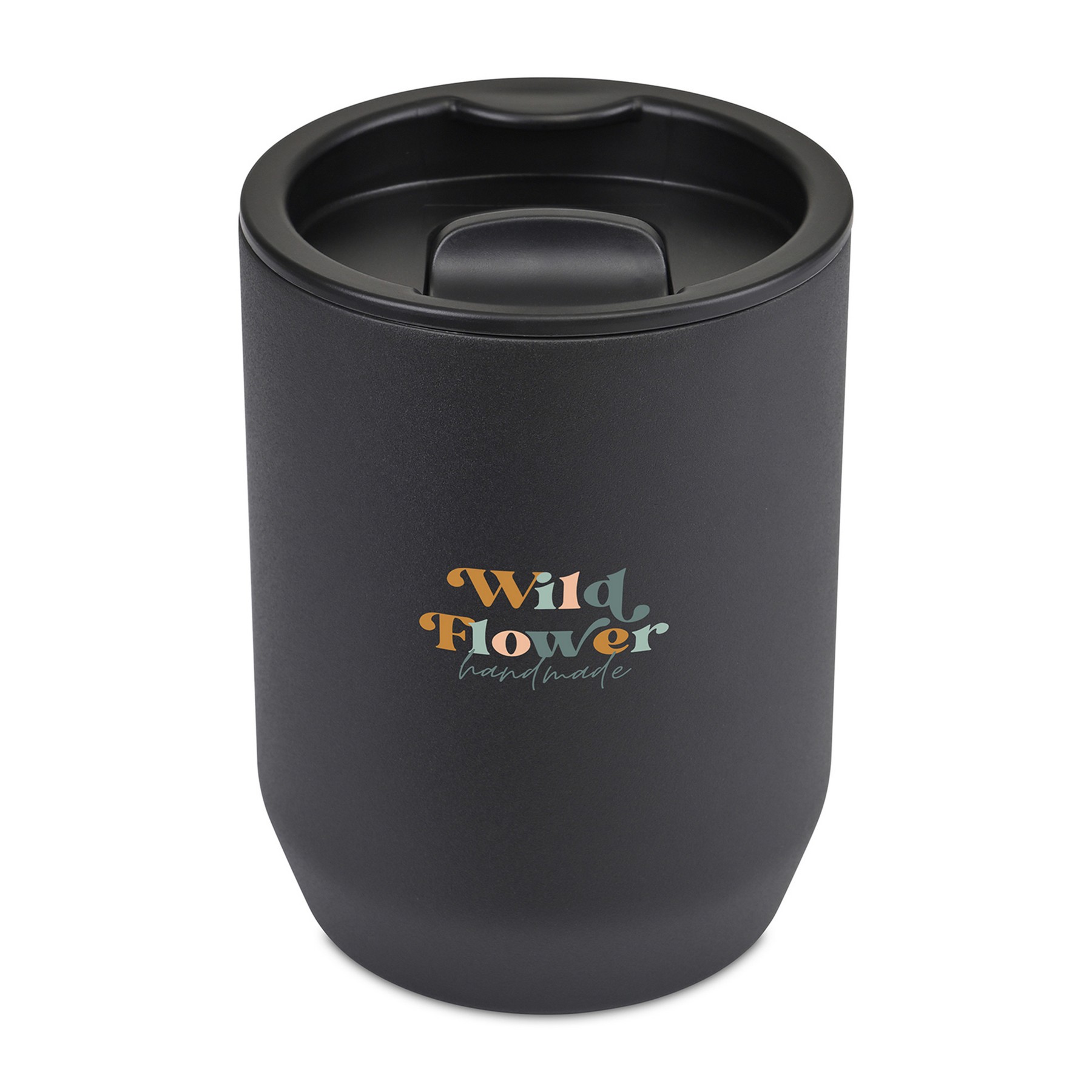 Picture of Aviana Rowan Recycled Stainless Steel Wine Tumbler - 15 Oz. - Black