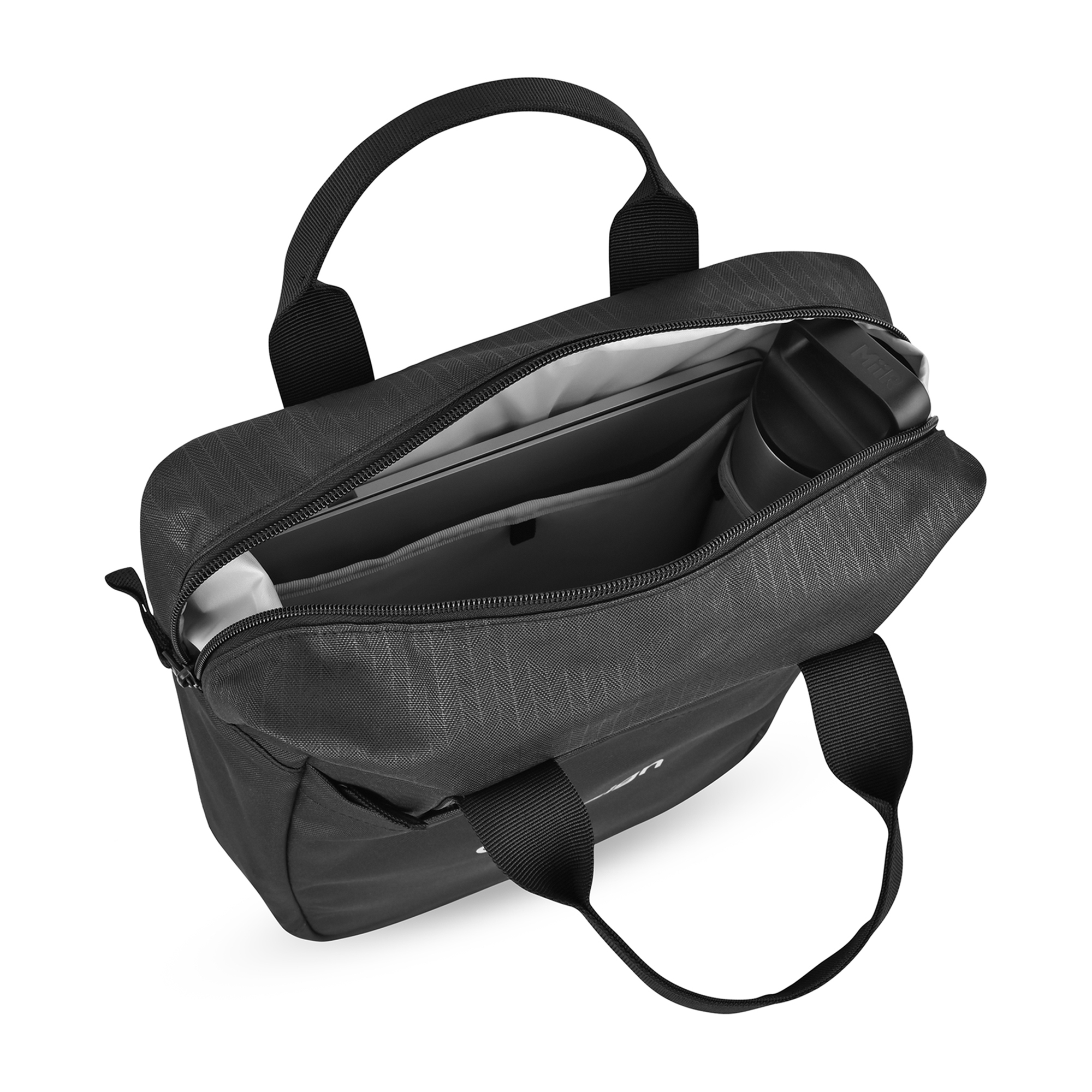 Picture of Transit Recycled rPET Laptop Totepack - Black