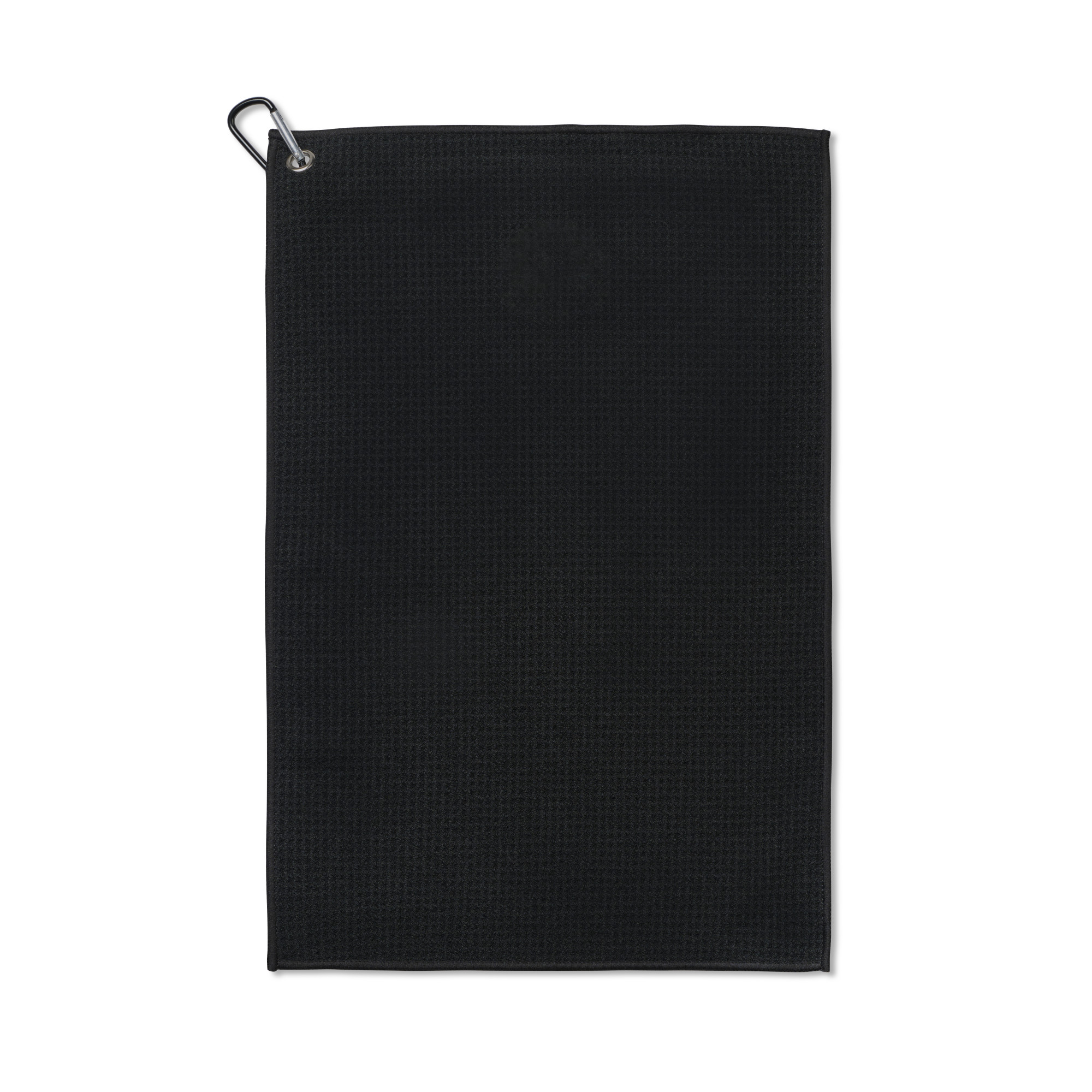 Picture of Golf Links Waffle Weave Towel - Black