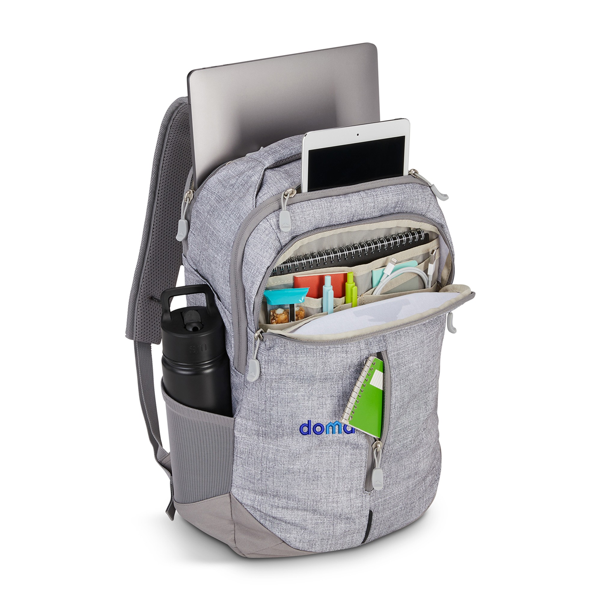 Picture of High Sierra Swerve Pro Laptop Backpack - Silver Heather