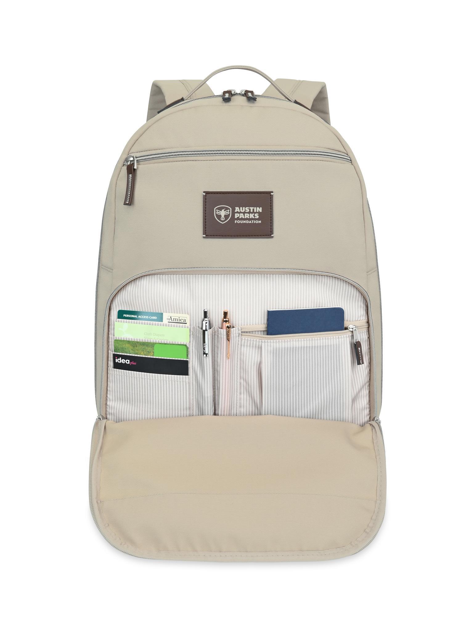 Picture of Heritage Supply Co. Legacy Recycled rPET Laptop Backpack - Trench Coat