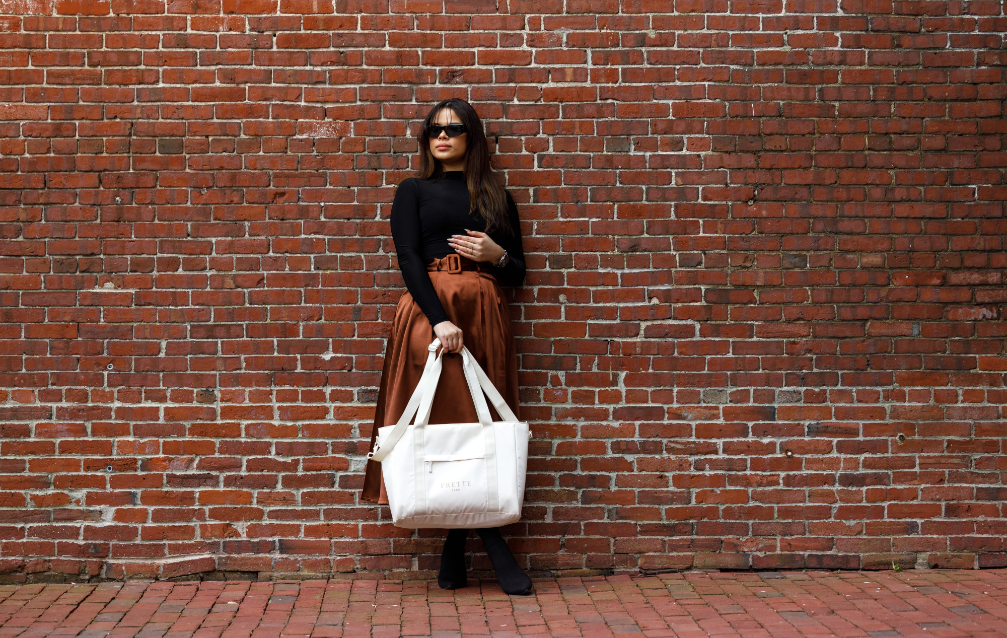 Picture of Skyler Recycled rPET Work to Weekend Laptop Tote - Birch