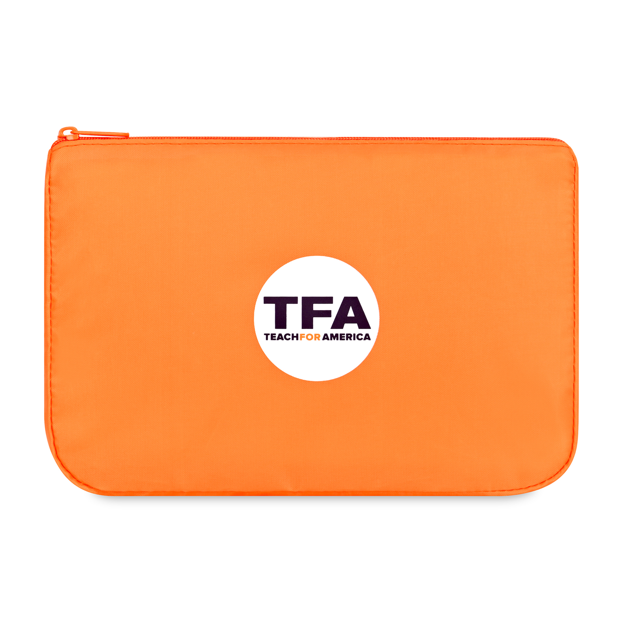Picture of Arlo Recycled rPET Zippered Pouch - Orange