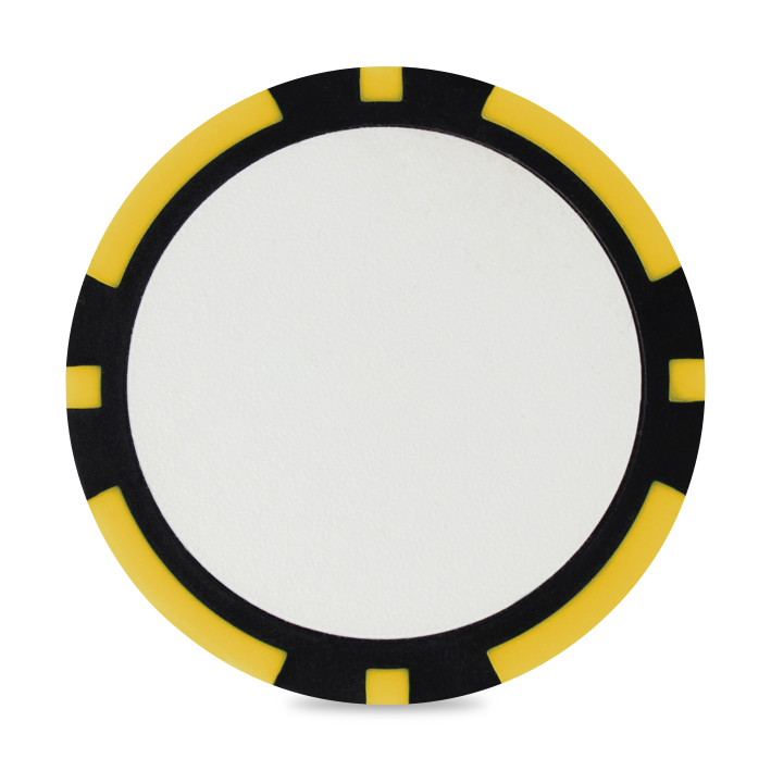 Picture of Ahead 2-Sided Poker Chip - Bruins Gold-Black