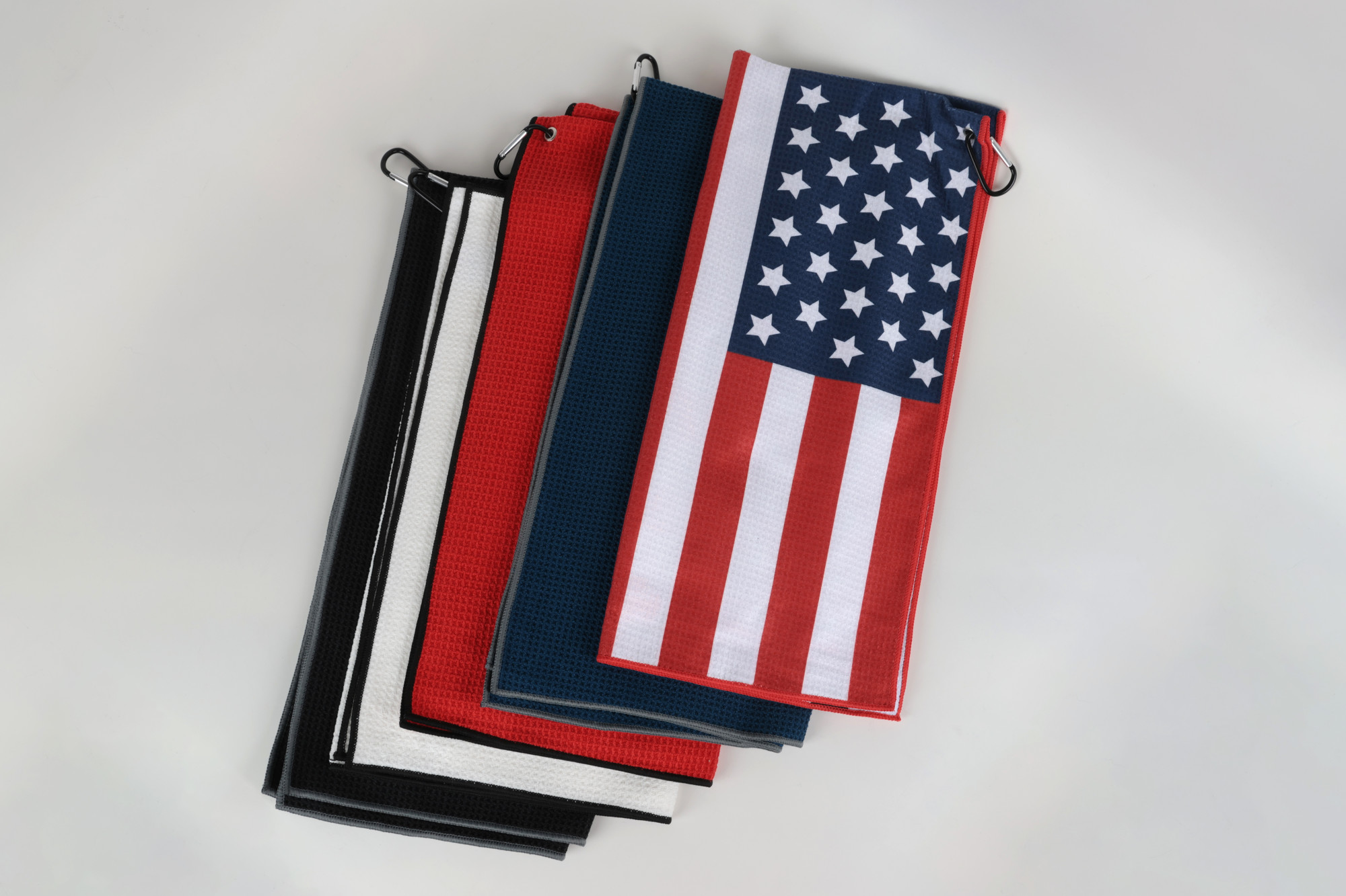 Picture of Ahead Microfiber Golf Towel - Black-Grey