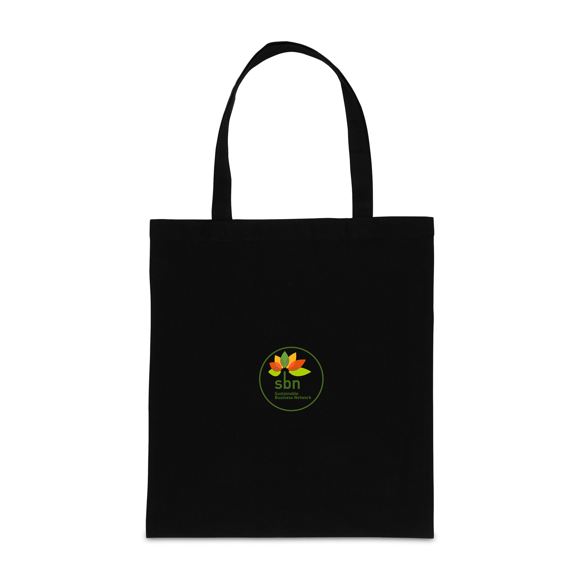 Picture of Impact AWARE Recycled Cotton Tote w/Bottom 145g - Black