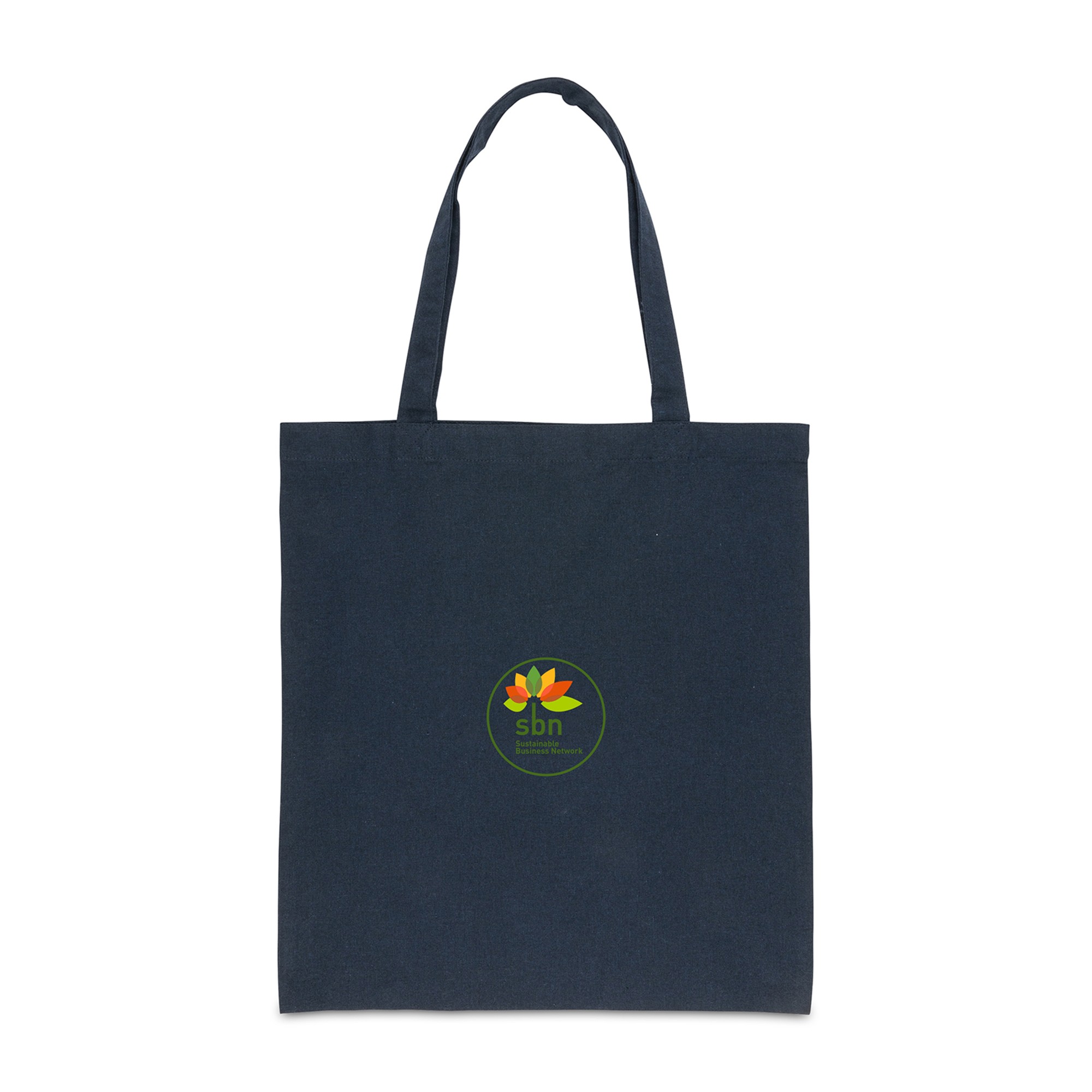 Picture of Impact AWARE Recycled Cotton Tote w/Bottom 145g - Blue