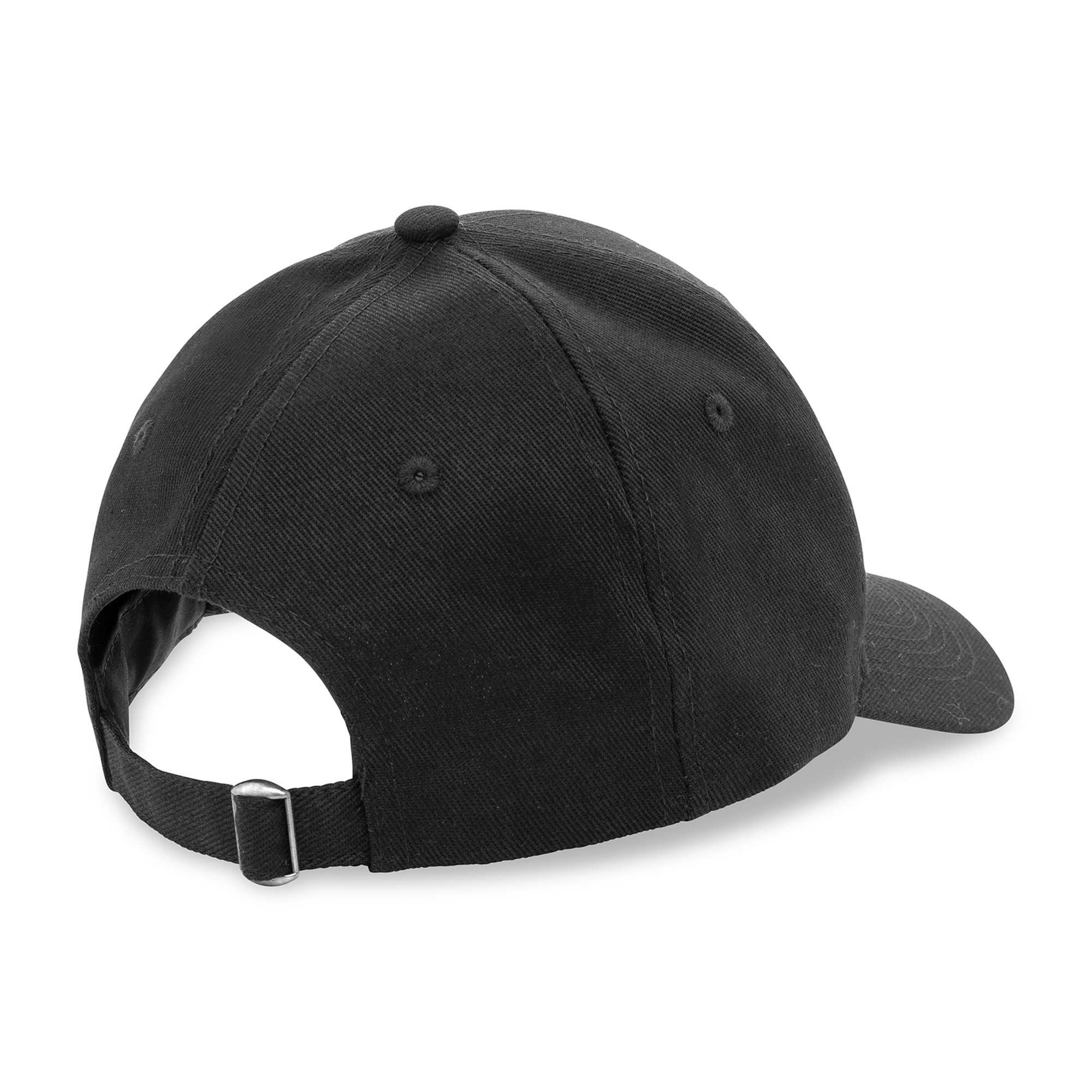 Picture of Impact 6 Panel 280gr Recycled Cotton Cap - AWARE - Black