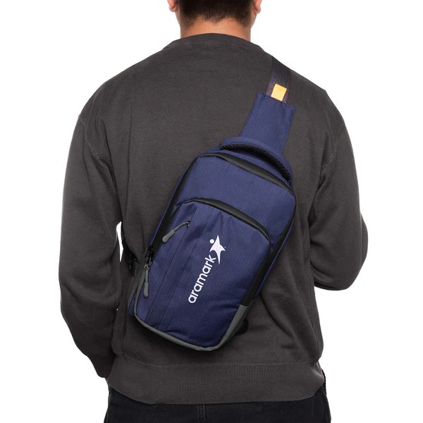 Picture of Ocean Plastic Two Tone Ripstop Sling Bag