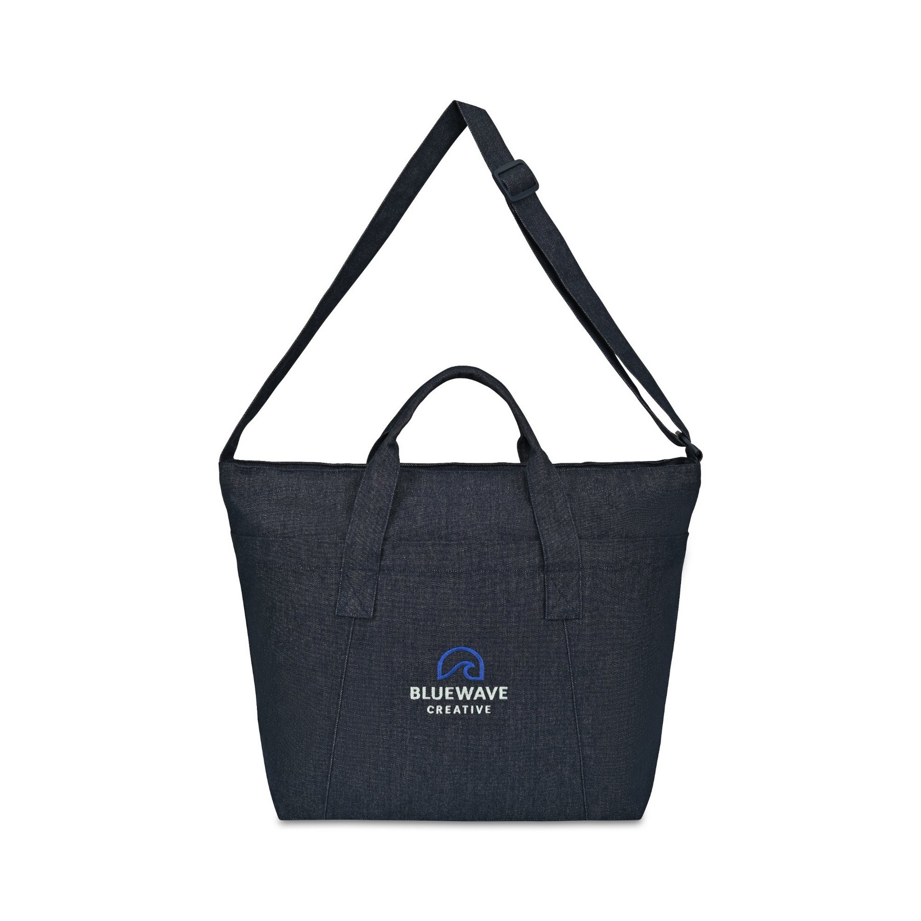 Picture of Recycled Cotton Weekender Tote - AWARE - Indigo Denim